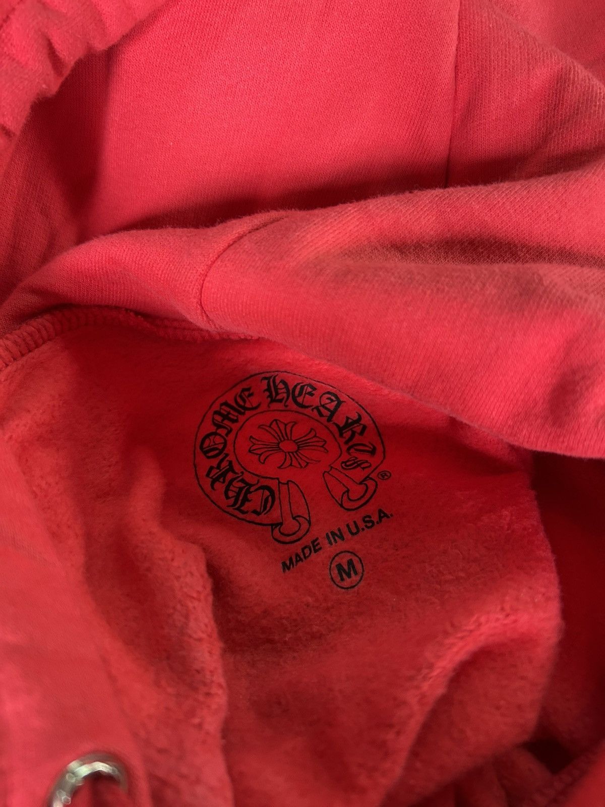 Chrome Hearts Chrome Hearts Red Hoodie Size US M / EU 48-50 / 2 - 4 Thumbnail