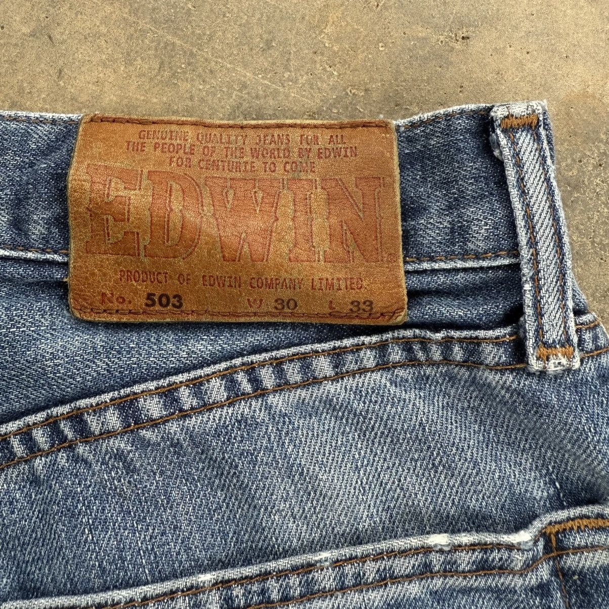 Edwin VINTAGE EDWIN FADED JEAN DENIM PANTS Size US 30 / EU 46 - 12 Thumbnail