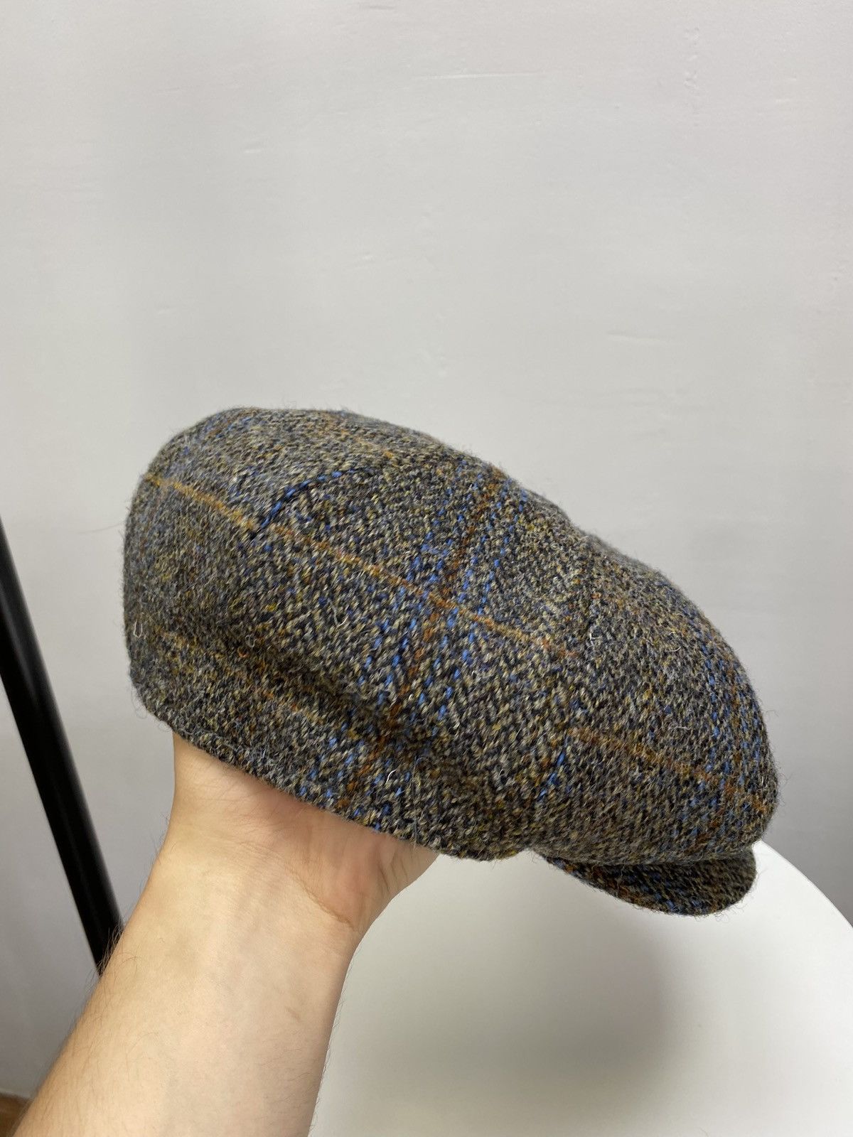 Harris Tweed × Vintage Vintage Failsworth Harris Tweed Wool Flat Hat Cap Size ONE SIZE - 11 Thumbnail