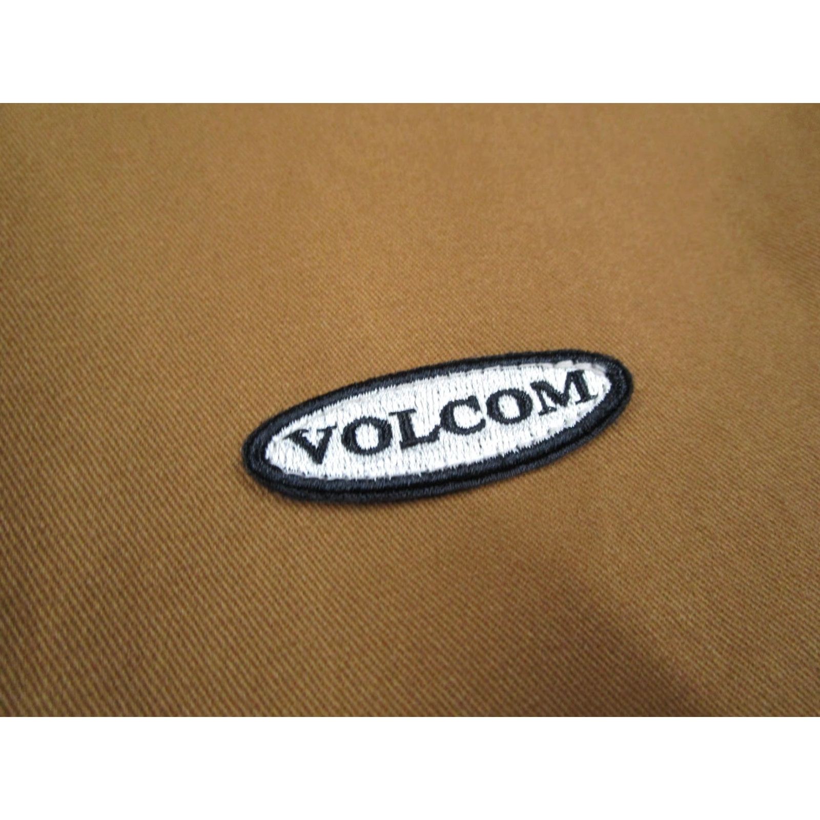 Volcom VINTAGE Volcom Jacket Mens L Brown Canvas Zip Lined Windbreaker Logo Size US L / EU 52-54 / 3 - 3 Thumbnail