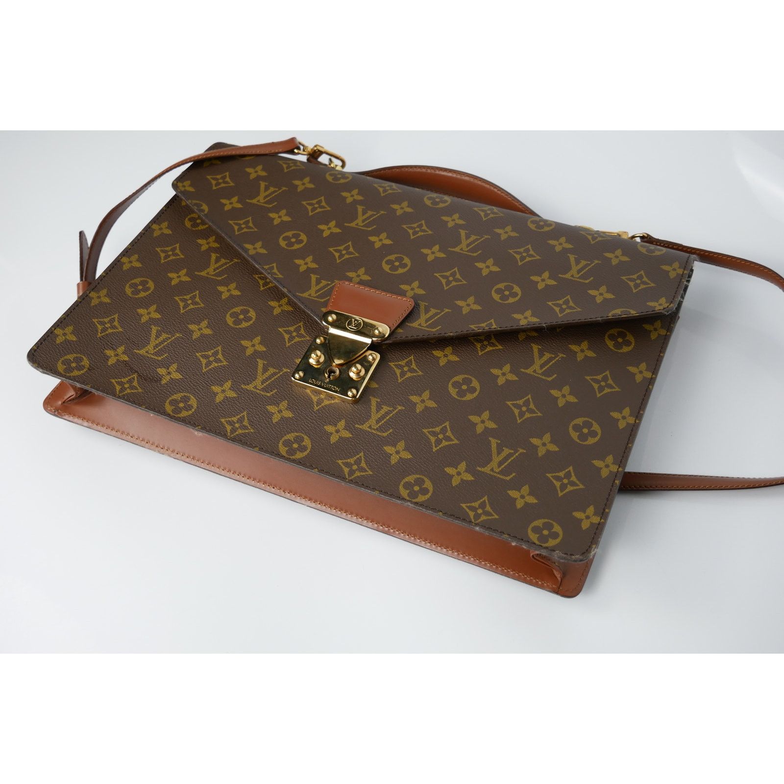 Louis Vuitton Louis Vuitton Monceau Bag Size ONE SIZE - 7 Thumbnail