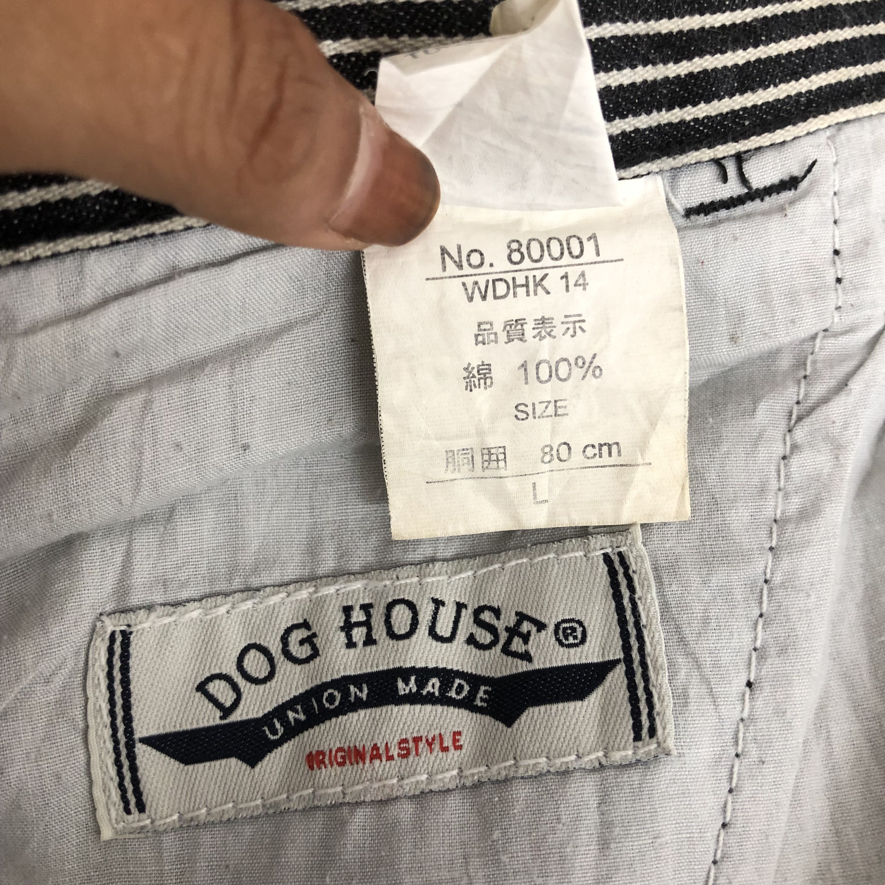 Japanese Brand Vintage Dog House Carpenter Baggy Cargo Jeans Skate Y2k Size US 30 / EU 46 - 8 Thumbnail