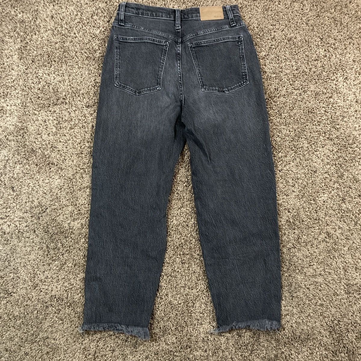 Other Madewell Women's Balloon Jeans Faded Black Denim Size 26 Size 26" / US 2 / IT 38 - 12 Thumbnail