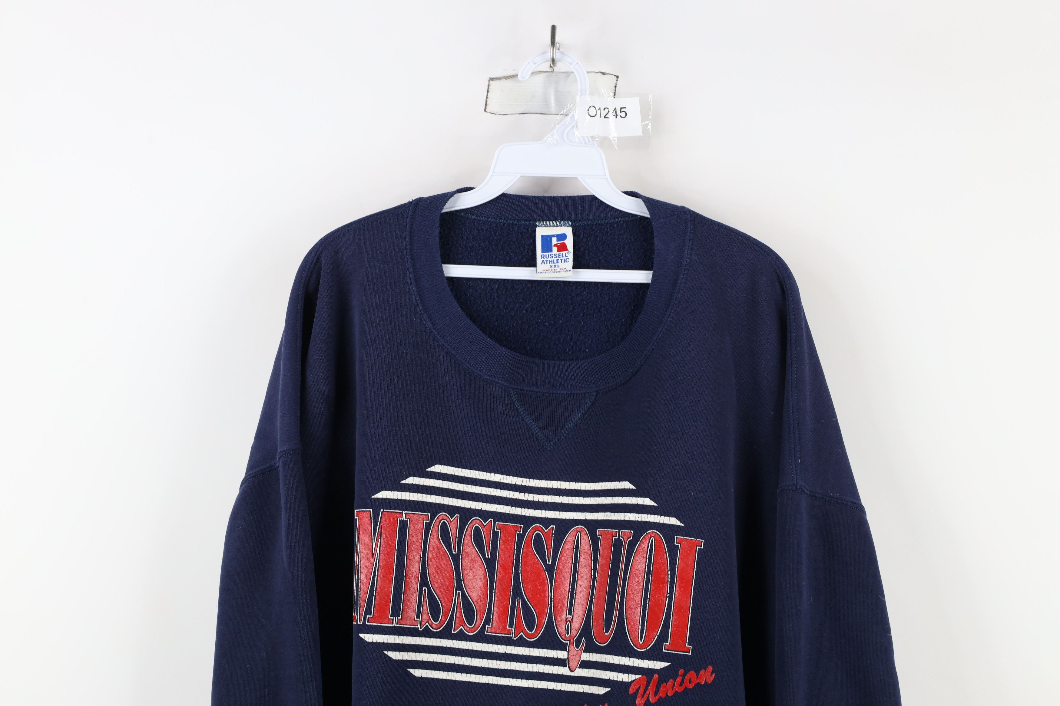 Russell Athletic × Vintage Vintage 90s Russell Athletic Valley Union Sweatshirt USA Size US XXL / EU 58 / 5 - 2 Thumbnail