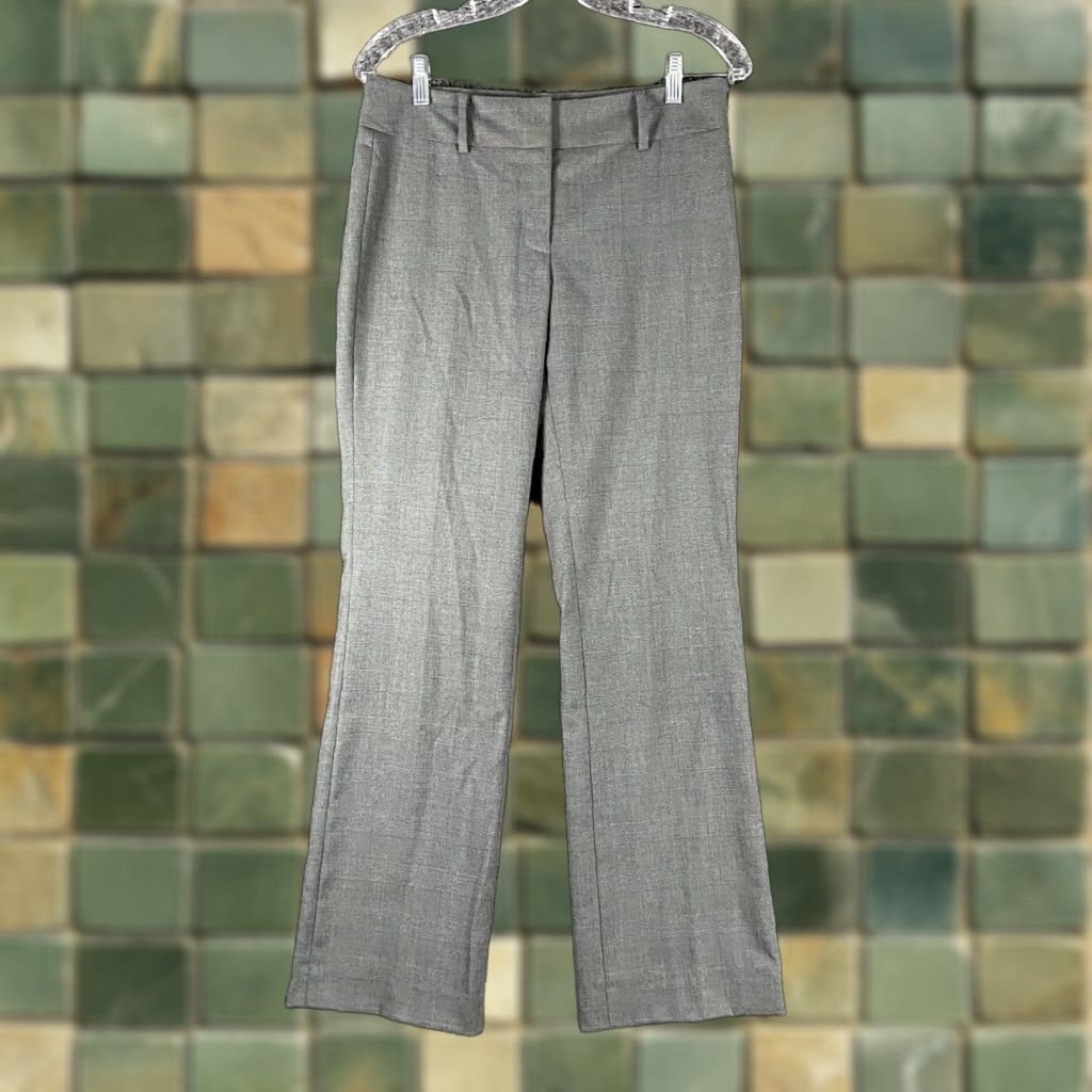Ann Taylor VINTAGE? Wait: Ann Taylor Signature Gray Plaid Dress Pants Women’s 2 Size 26" / US 2 / IT 38 - 1 Thumbnail