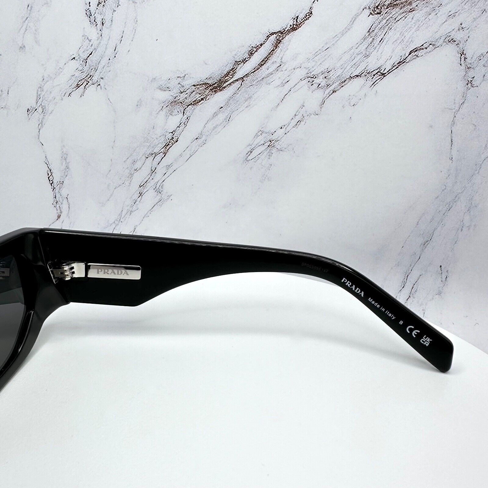 Prada NEW PRADA Sunglasses Black Square Size ONE SIZE - 7 Thumbnail