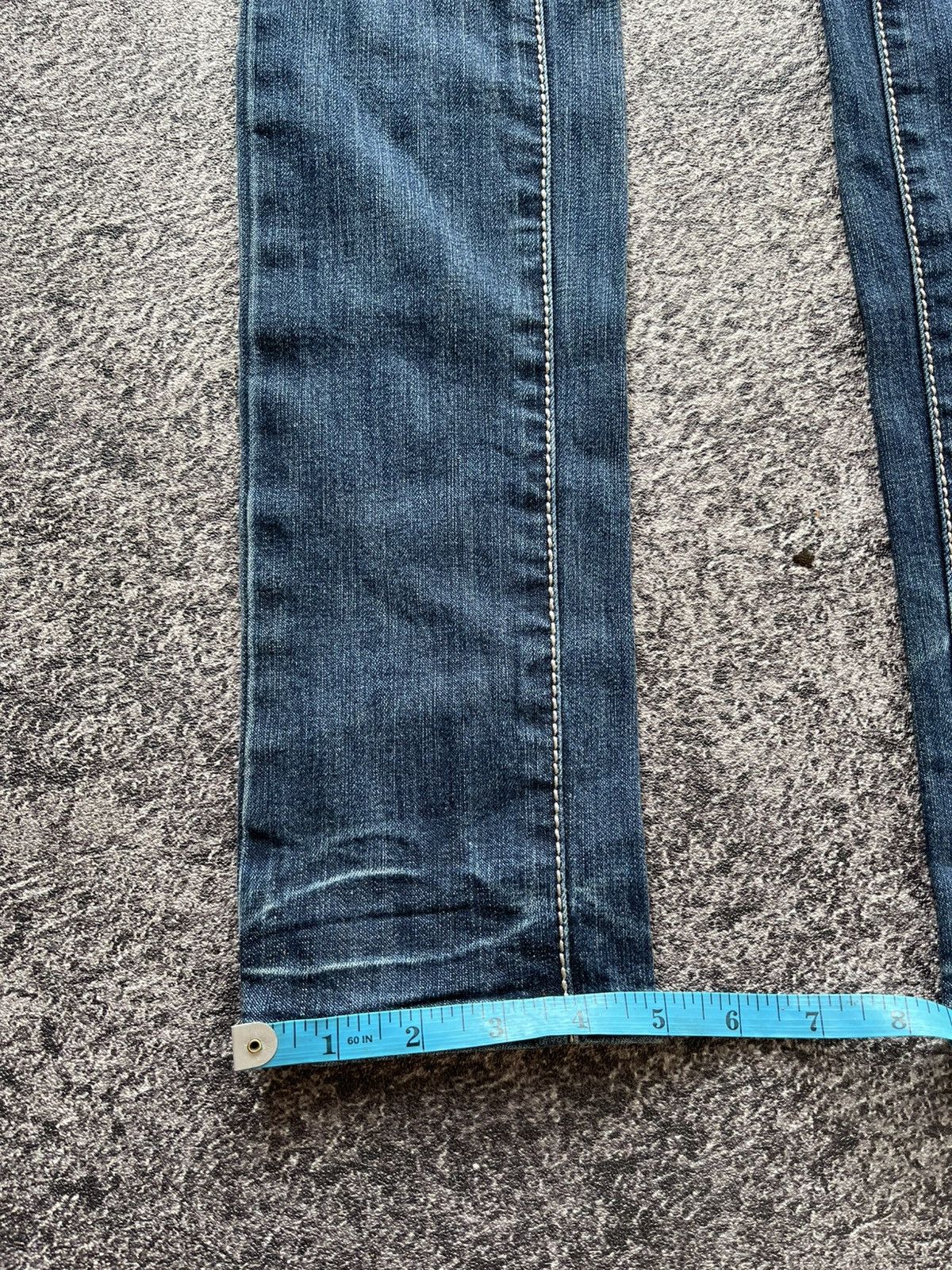 Japanese Brand Y2K C.C Cross Ifsixwasnine jeans skinny Size 26" / US 2 / IT 38 - 11 Thumbnail