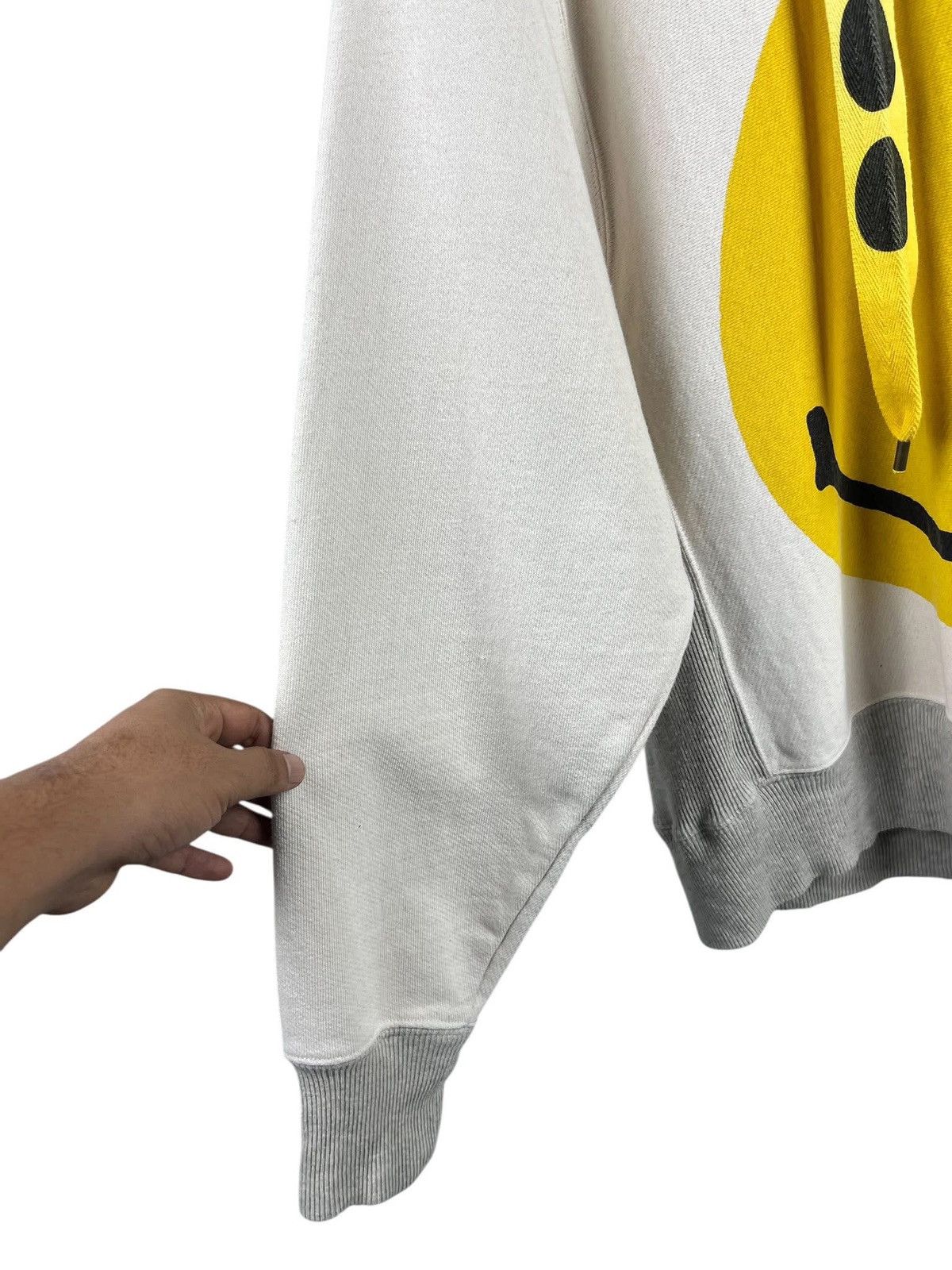 Kapital Kapital Rain Smiley Face Hoodie Sweatshirt. Size US L / EU 52-54 / 3 - 13 Thumbnail