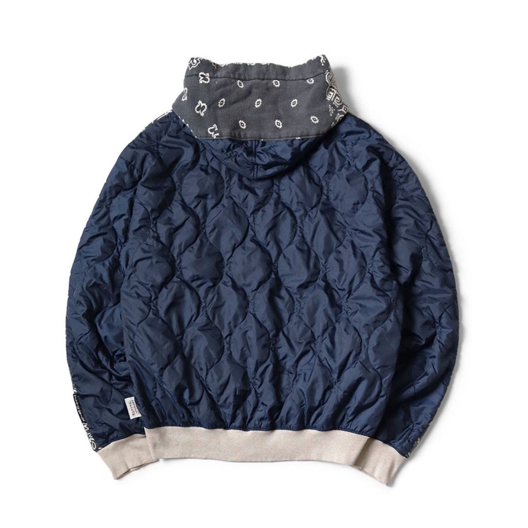 Kapital KAPITAL FLEECE BANDANA PRINT BIVOUAC HOODED SWEATSHIRT SZ 3 Size US L / EU 52-54 / 3 - 19 Thumbnail