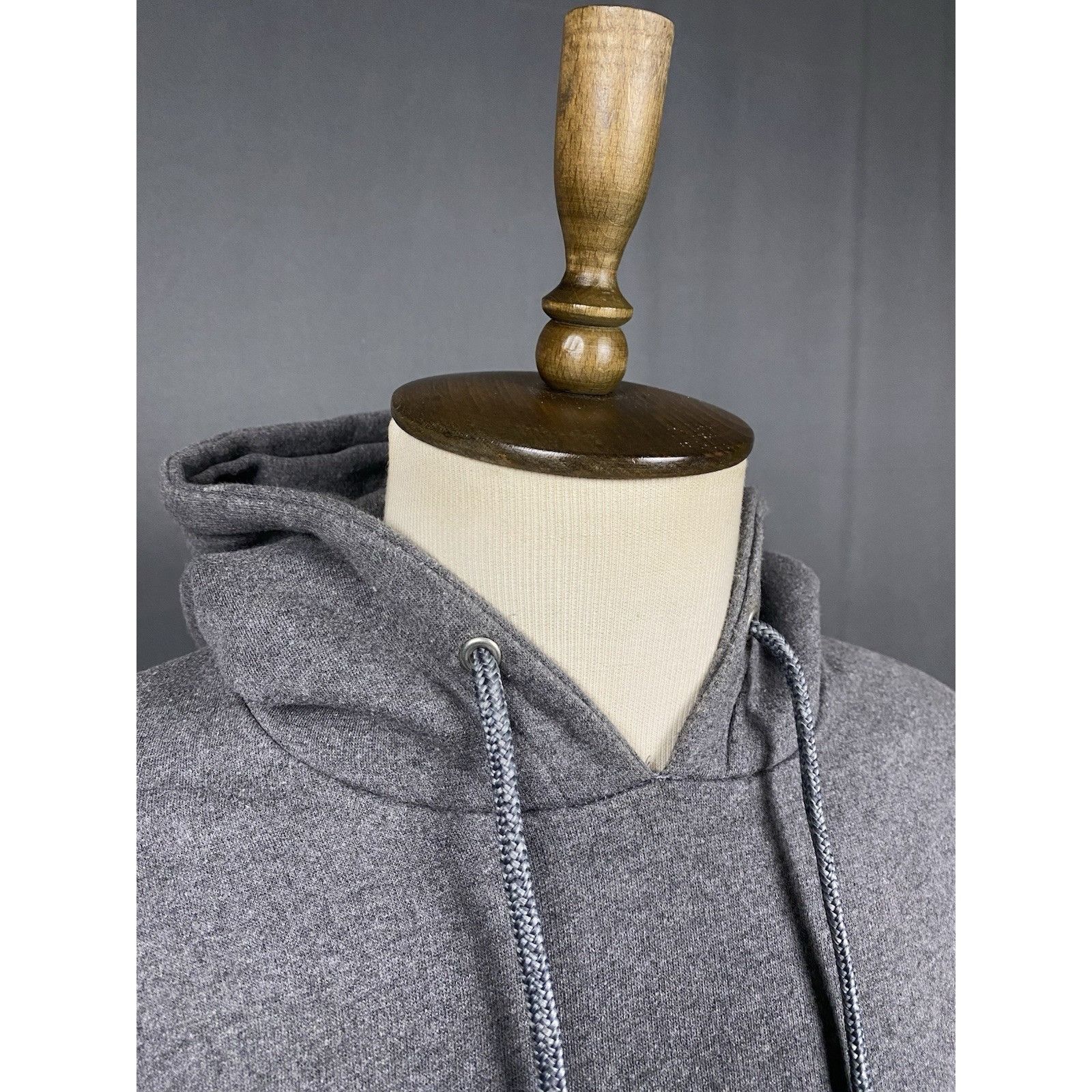 Han Kjobenhavn Han Kjobenhavn Big Logo Men's Gray Distressed Oversized Hood Size US XL / EU 56 / 4 - 6 Thumbnail