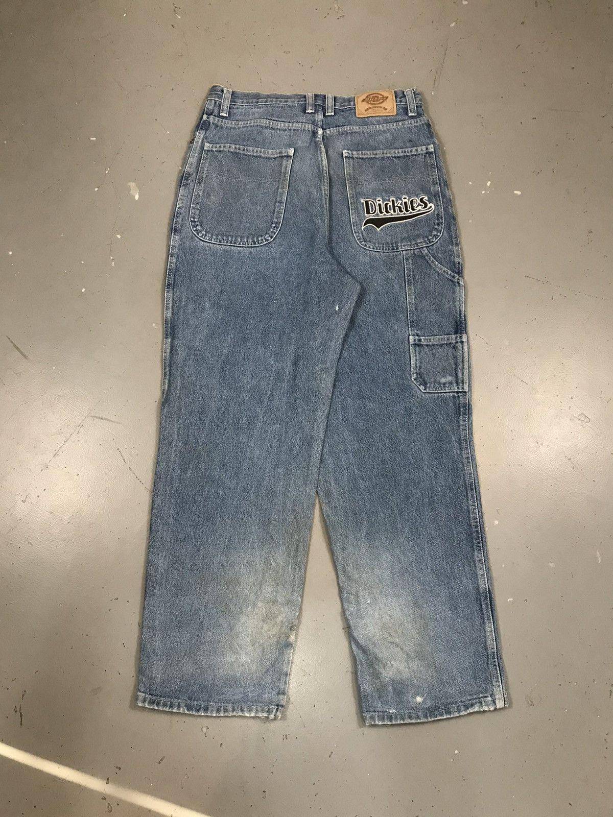 ＊希少品　special 40s〜　Dickies vintage denim NWT Vintage Dickies Branders Denim Jeans 34x32 Blue 90s