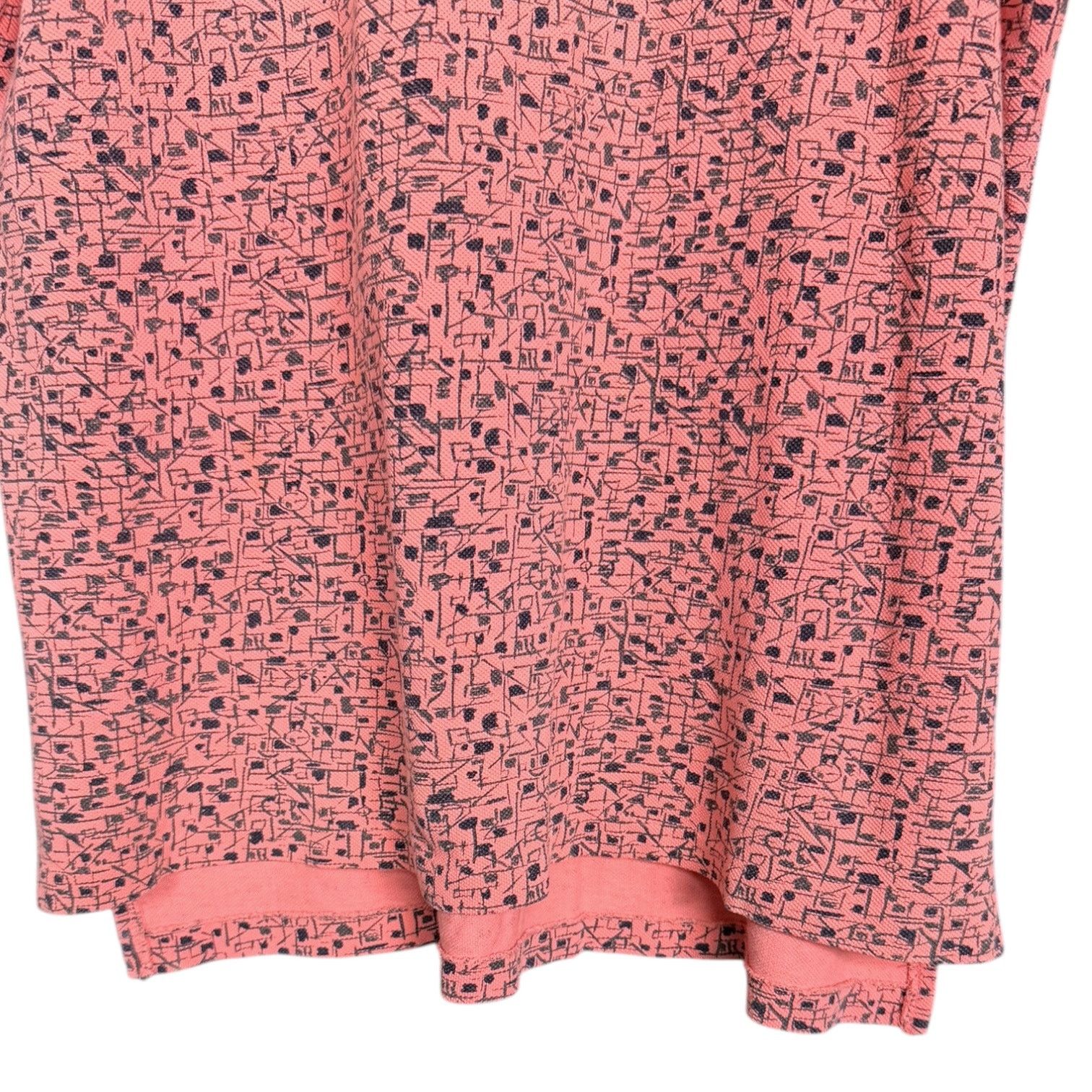 Nike Vintage Nike Polo Shirt Pink Abstract Pattern Geometric Sz M Size US M / EU 48-50 / 2 - 3 Thumbnail