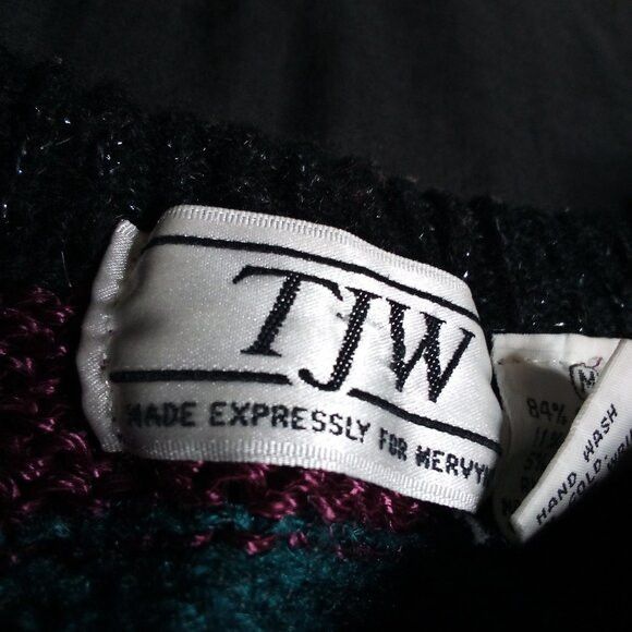 Other Vintage TJW Abstract Geometric Crewneck Sweater Size M / US 6-8 / IT 42-44 - 3 Thumbnail