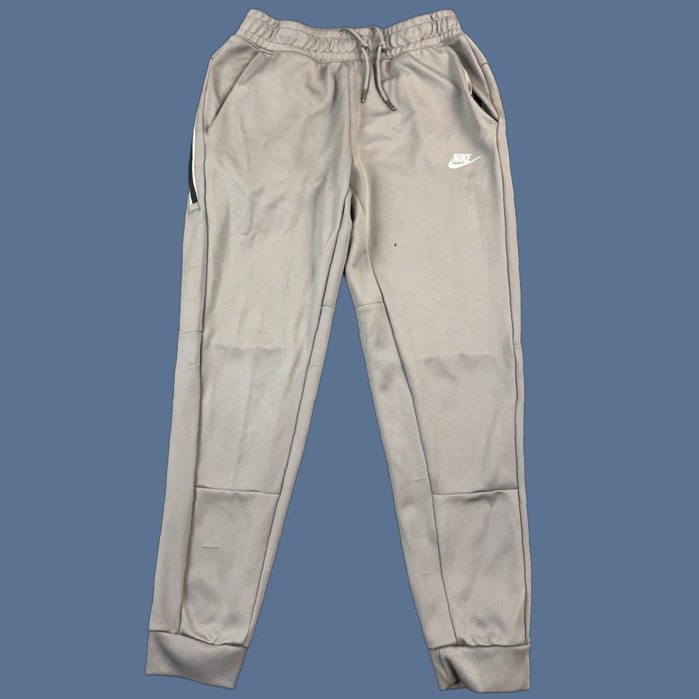 Nike Nike Pants Mens M Moon Fossil Light Bone Tribute Jogger Swoosh Logo Size US 31 - 1 Thumbnail