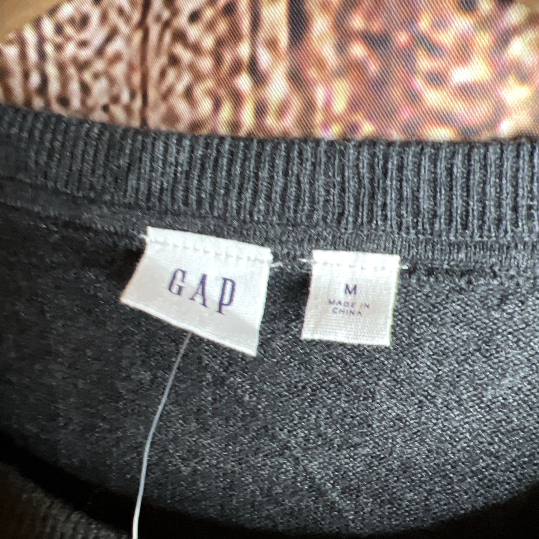 Gap VINTAGE Gap Mens Deer Sweater Sweatshirt Geometric Crew Neck Gray NWT Large Rise Size US M / EU 48-50 / 2 - 3 Thumbnail
