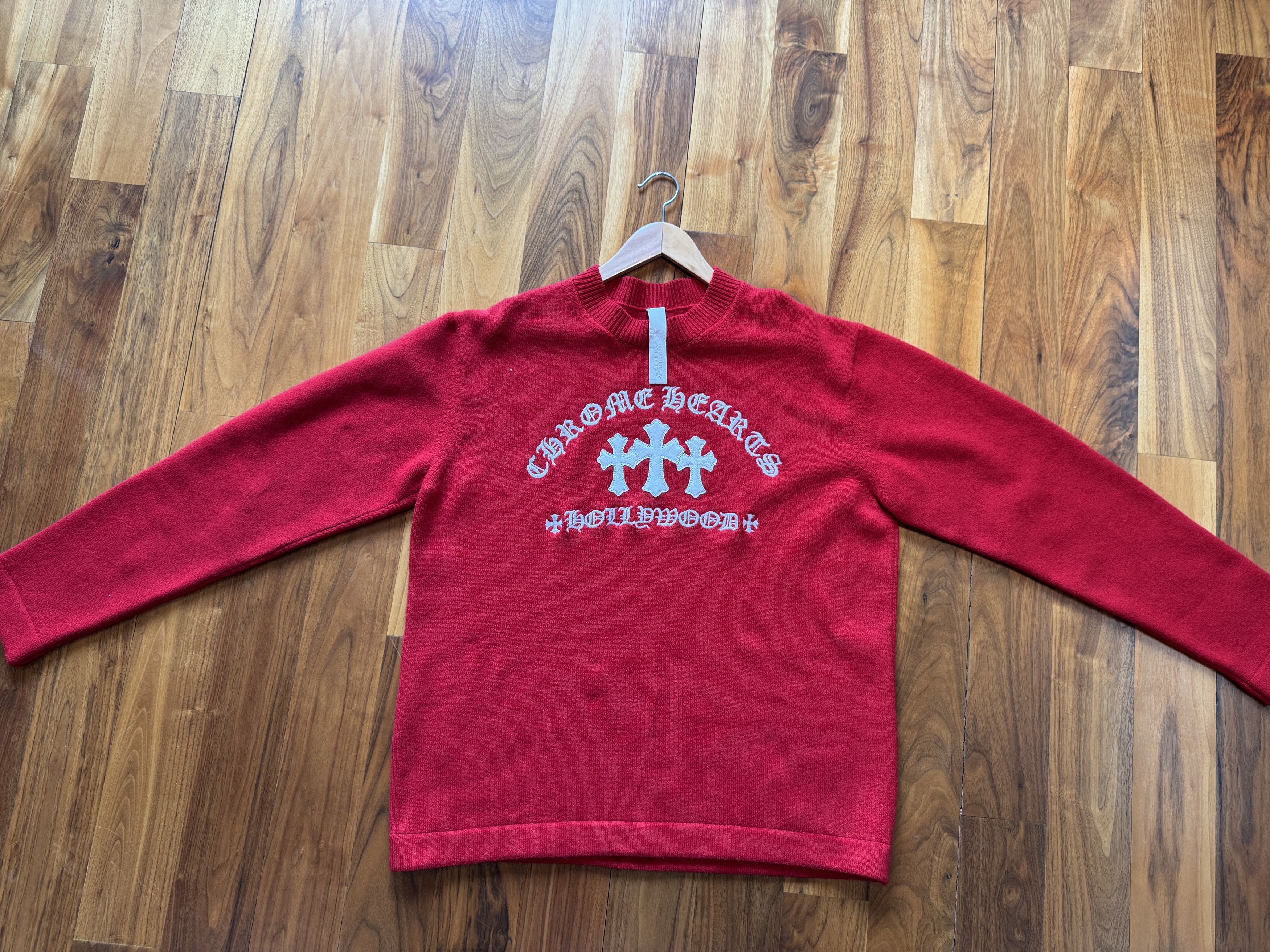 Chrome Hearts Chrome hearts 2023 sweater very rare and unreleased Size US L / EU 52-54 / 3 - 1 Thumbnail