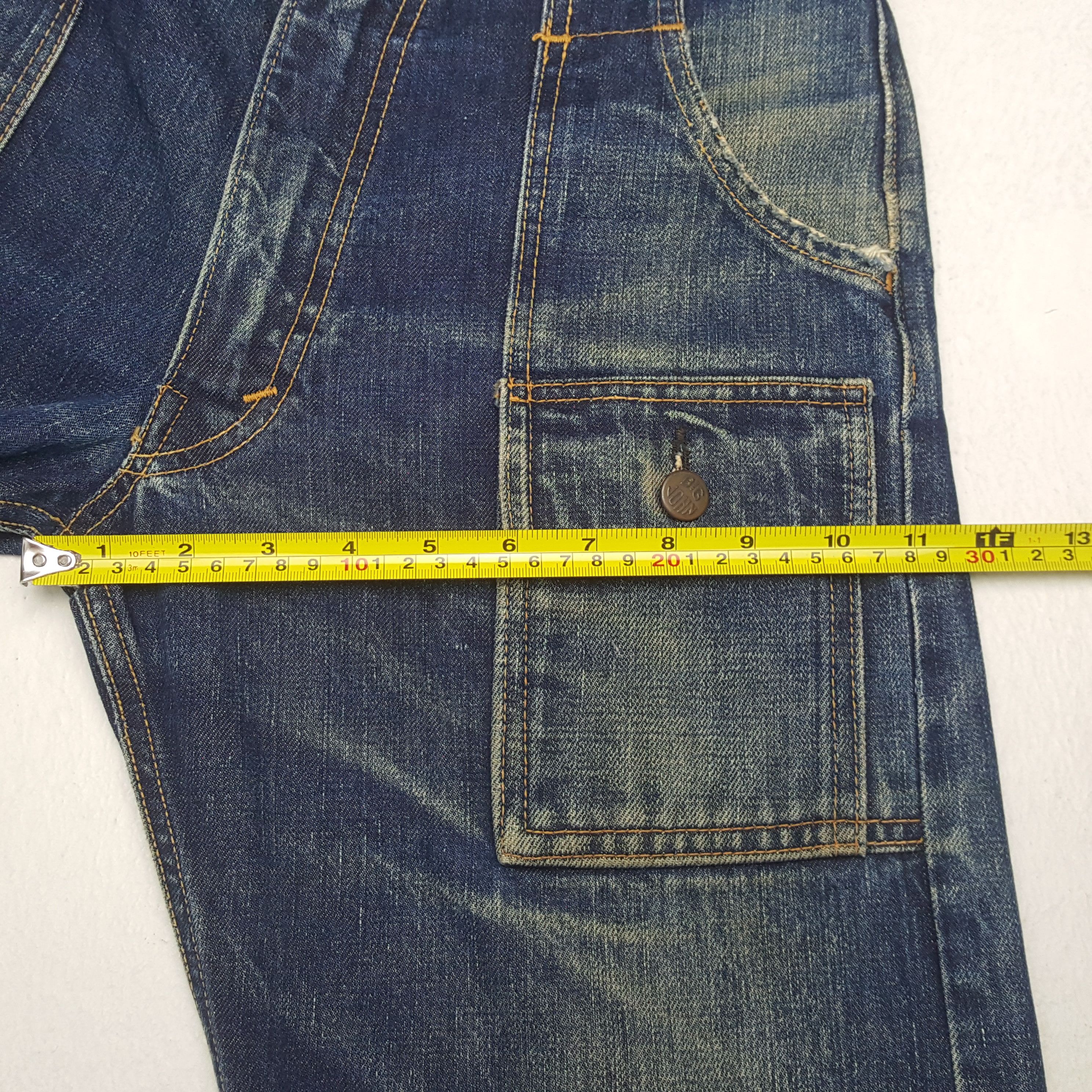 Big John Big John Fashion Streetwear Style Jeans RR17 Size US 31 - 9 Thumbnail