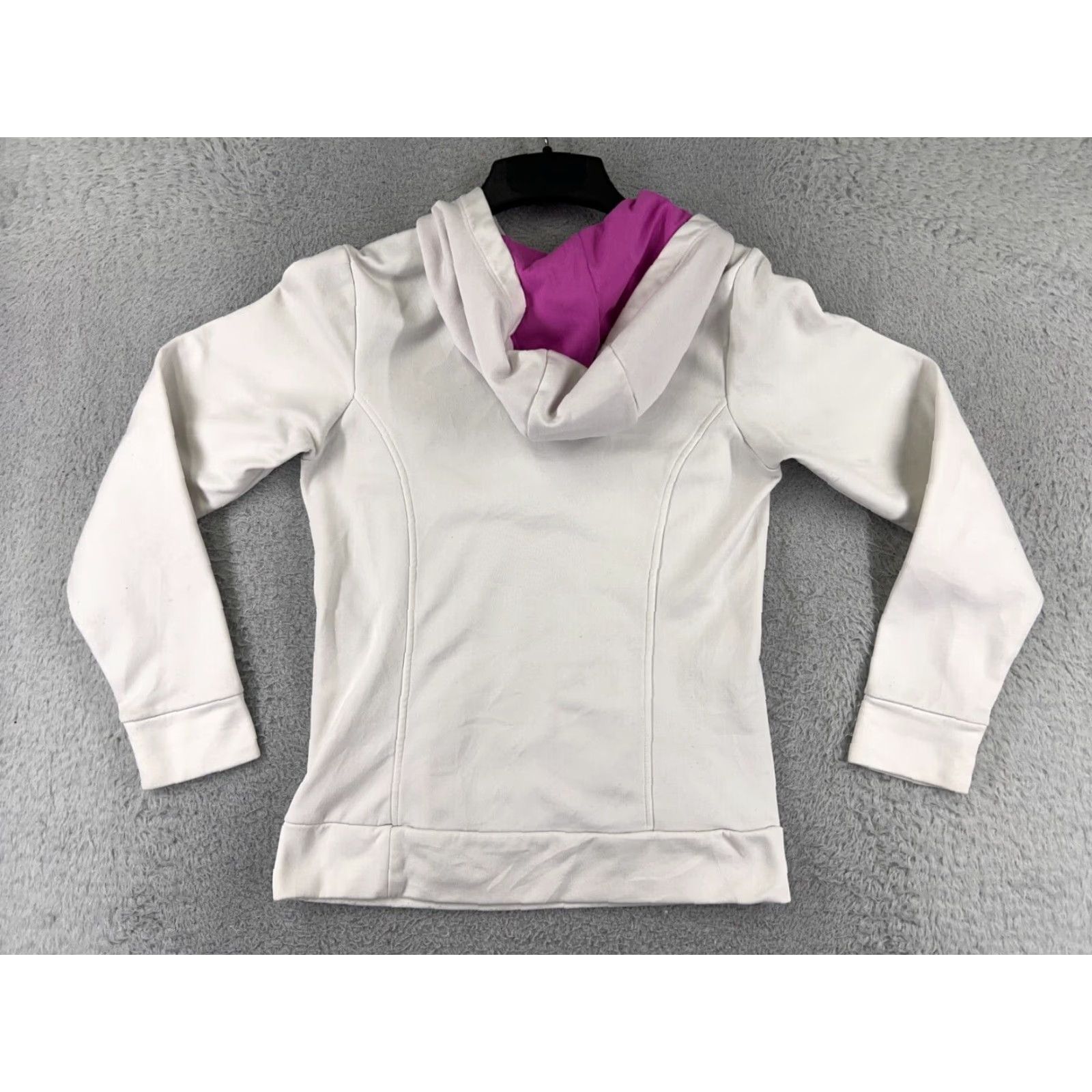 The North Face The North Face Womens Hoodie Shirt Regular White Cotton Jersey Logo Pockets 90s Outdoor Sports Mens? Size S / US 4 / IT 40 - 2 Thumbnail