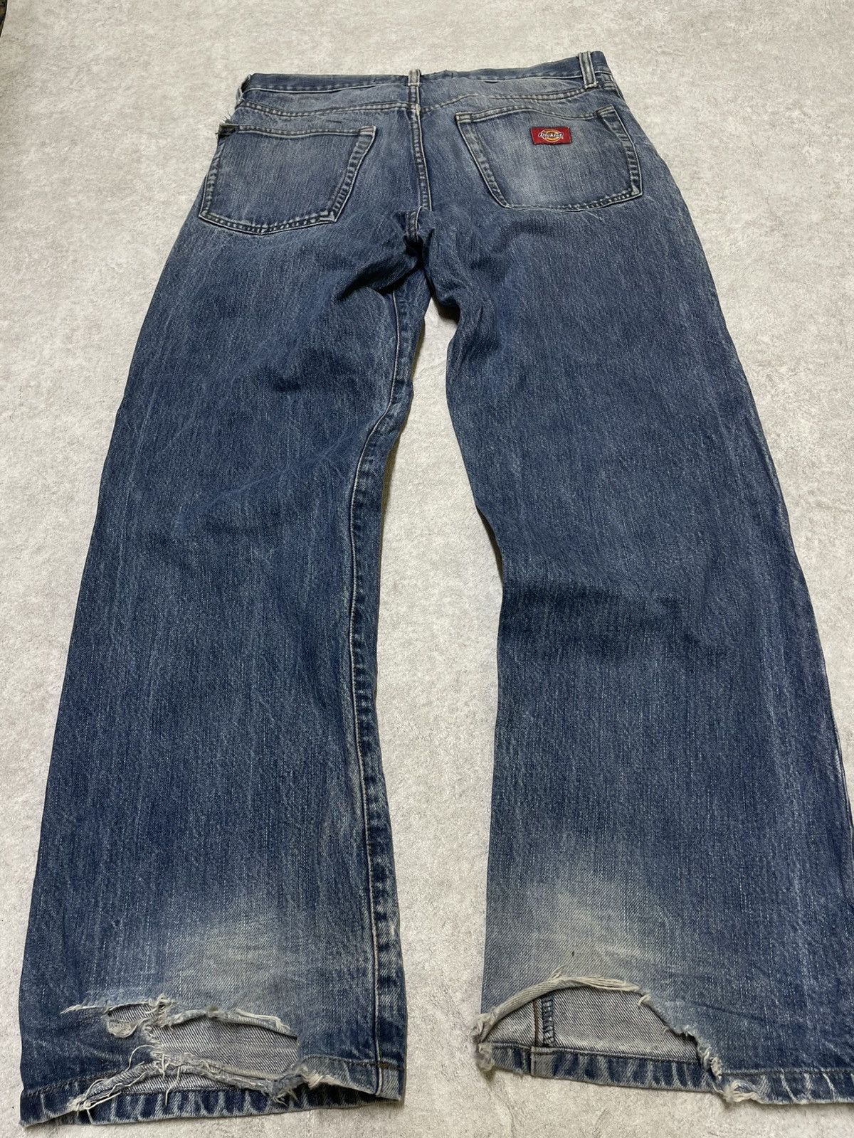Dickies × If Six Was Nine × Le Grande Bleu (L.G.B.) Y2K Distress Dickies Cuffs Denim IFSIXWASNINE Style Size US 31 - 3 Thumbnail