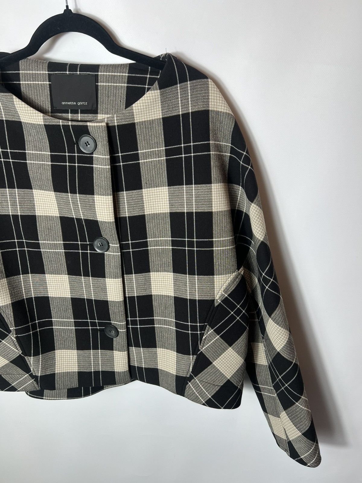 Annette Gortz Vintage designer avant garde Anette Gortz Paula1 Blazer Size L / US 10 / IT 46 - 2 Thumbnail