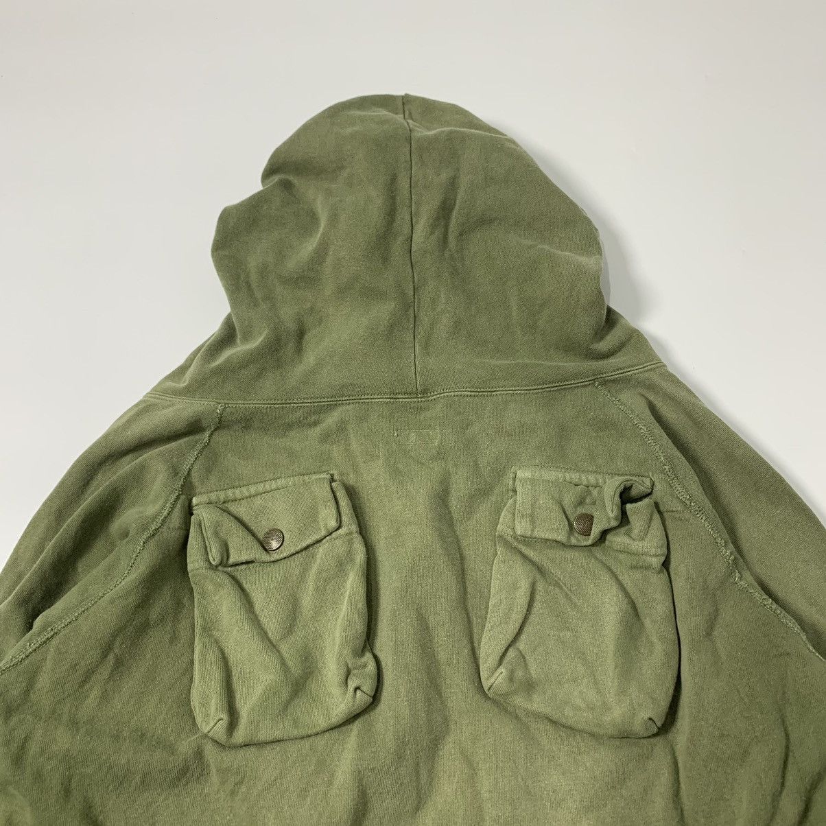 Kapital Kapital Alpine Fleecy Multi Pocket Utility Cargo Hoodie Size US XL / EU 56 / 4 - 12 Thumbnail