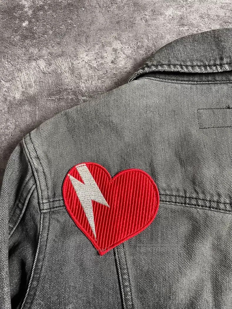 Saint Laurent Paris Saint Laurent Paris Water-washed Gradient Gray Back Lightn Size US XS / EU 42 / 0 - 6 Thumbnail