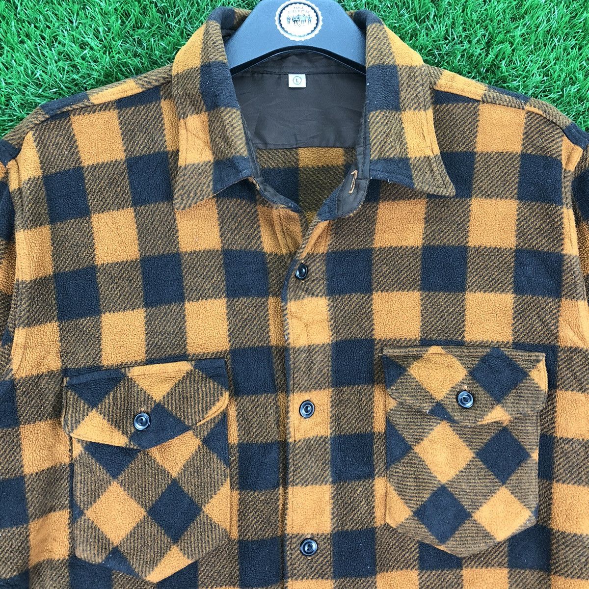 Uniqlo Uniqlo Fleece Flannel Double Pocket Checkered Size US M / EU 48-50 / 2 - 7 Thumbnail