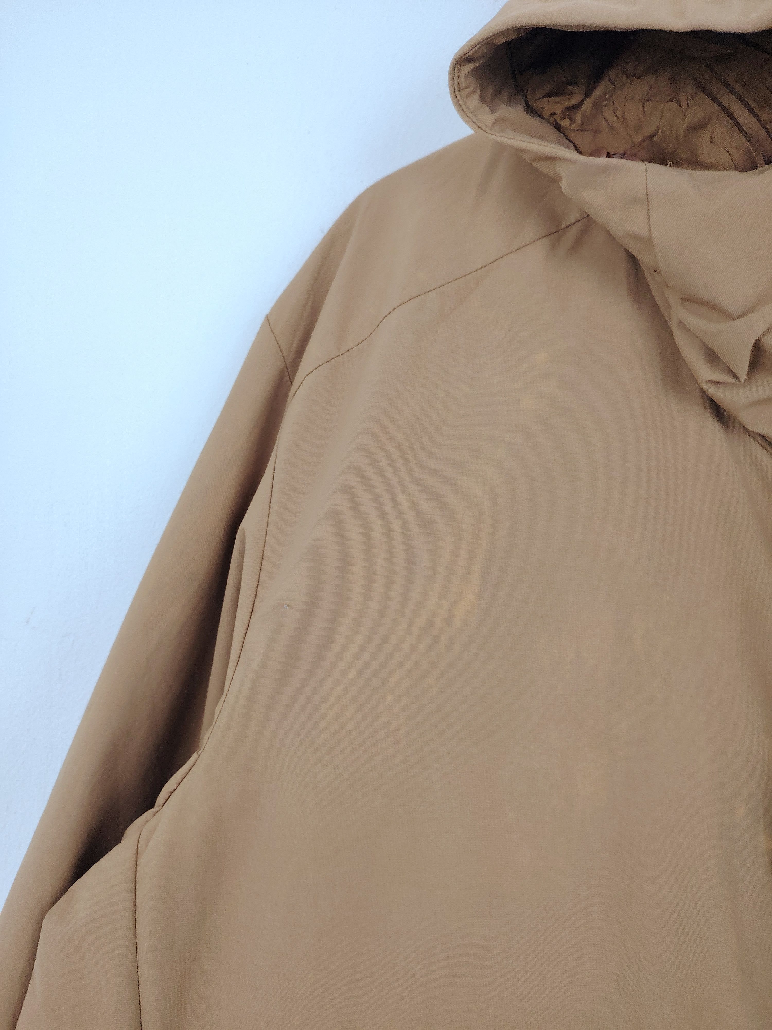 Vintage Uniqlo Sunfaded Hooded Bomber Jacket