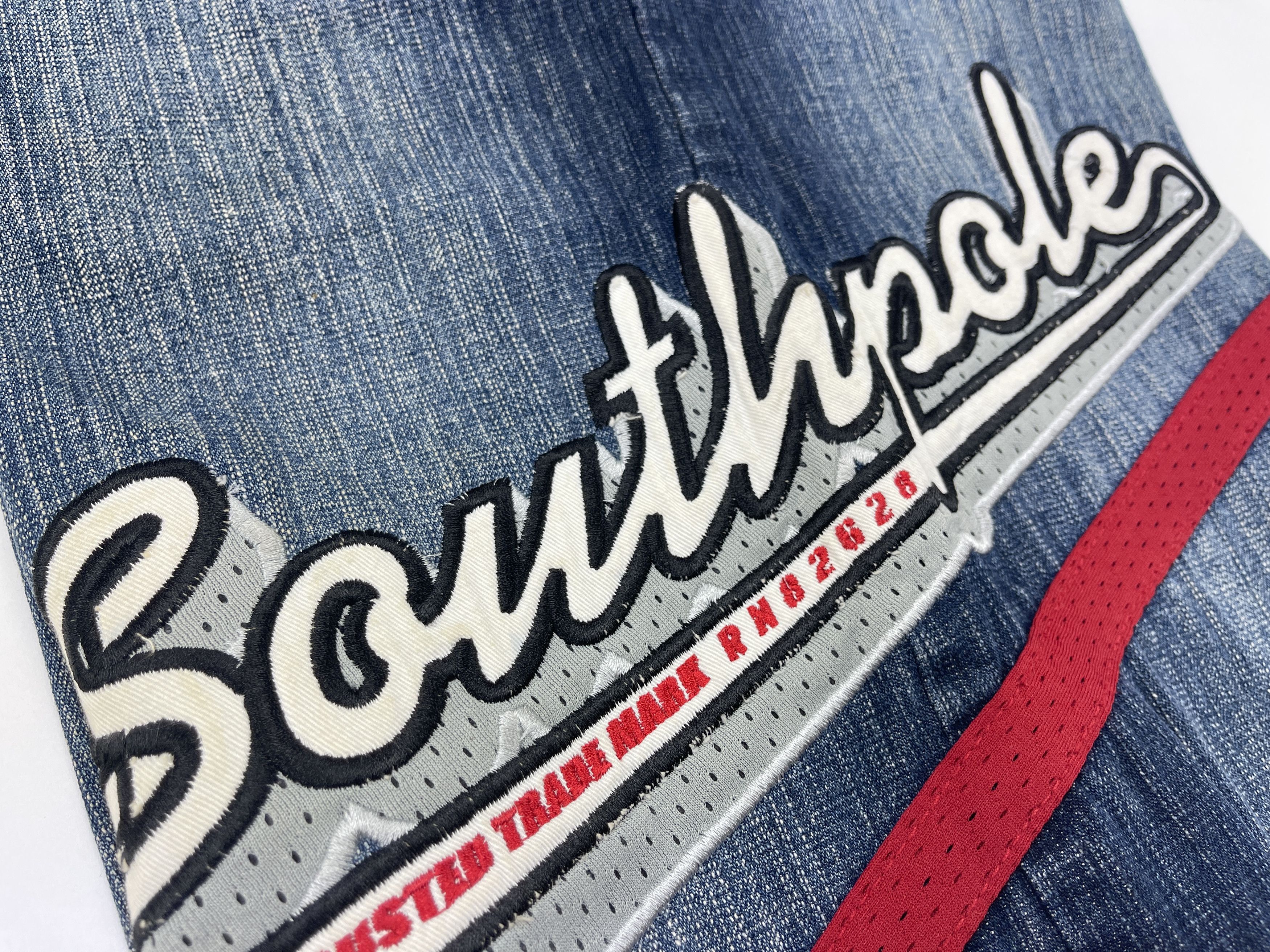Southpole Southpole jeans shorts, vintage hip hop baggy South Pole, 32 Size US 32 / EU 48 - 4 Thumbnail