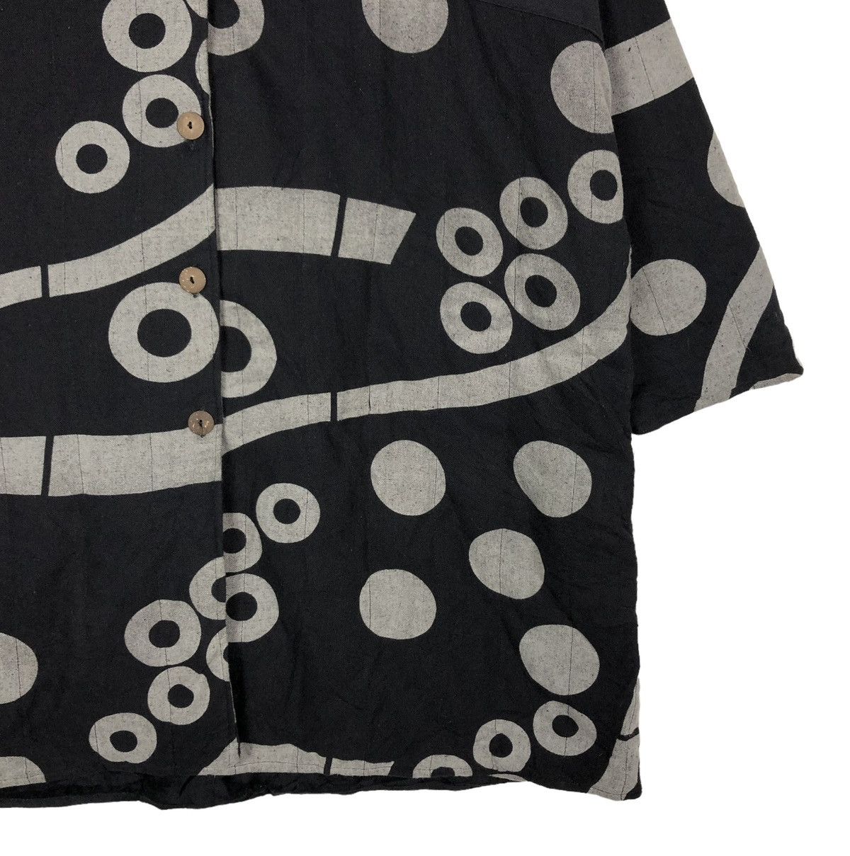 Japanese Brand 🔥VINTAGE INDIGO LONG JACKET ICHIOKU PULKADOT ISSEY MIYAKE Size US M / EU 48-50 / 2 - 5 Thumbnail