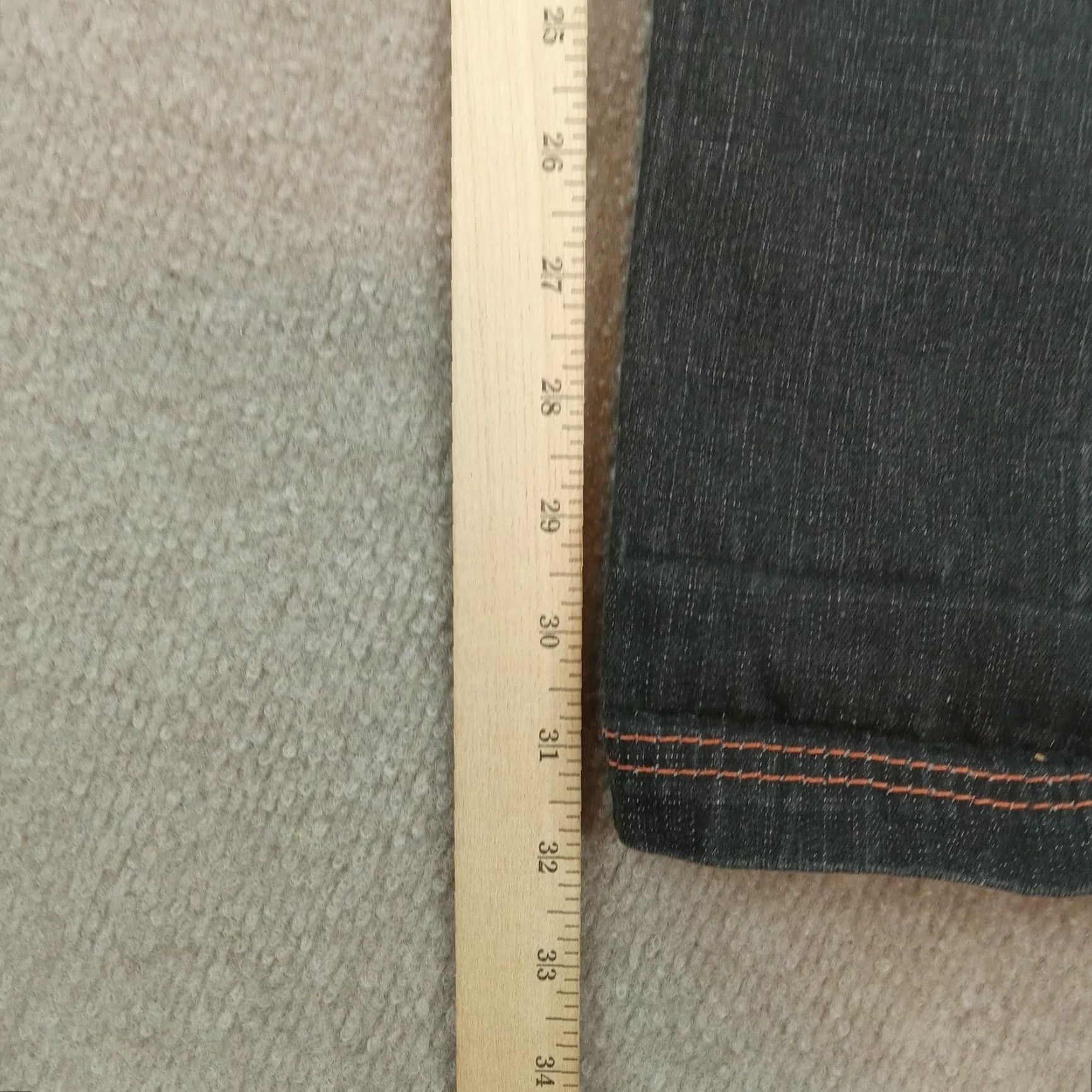 Vintage D-Max Jeans Men 36x34 Gray Straight Streetwear Embroidered Y2K Denim 5 Pocket Classic Regular Size 36 Mens Jeans Size US 34 / EU 50 - 3 Thumbnail