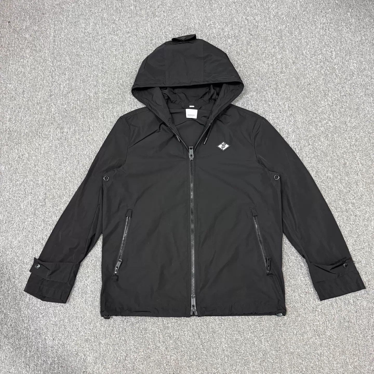 Burberry Burberry Black Logo Zip Jacket 44 99 New Size US S / EU 44-46 / 1 - 1 Thumbnail