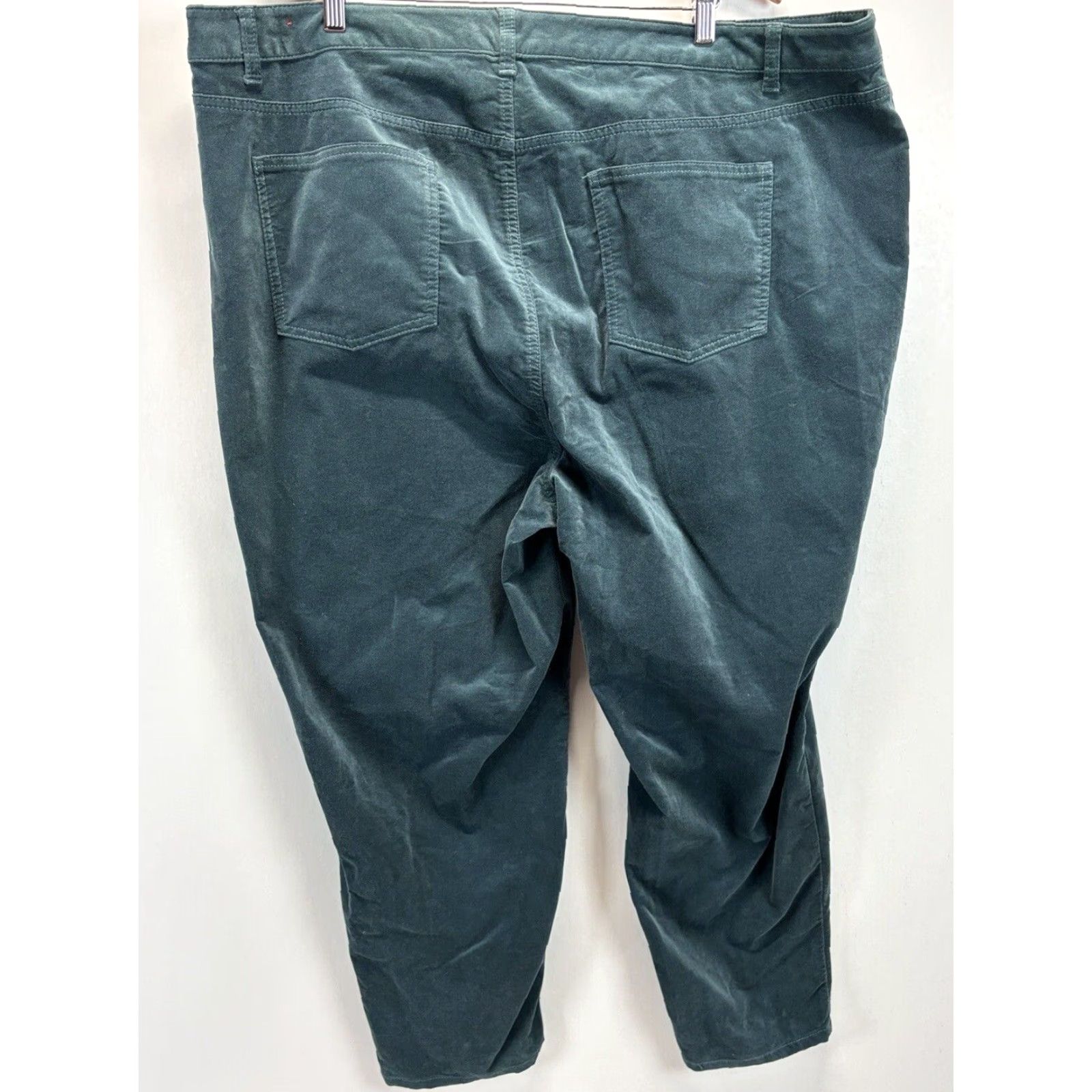 Talbots Talbots Flawless 5 Pocket Velvet Curvy Jegging Pants 26W Plus Green Woman Plus Size Cotton Blend Velvet Pockets Jeans Pants NEW! Size 26" / US 2 / IT 38 - 3 Thumbnail