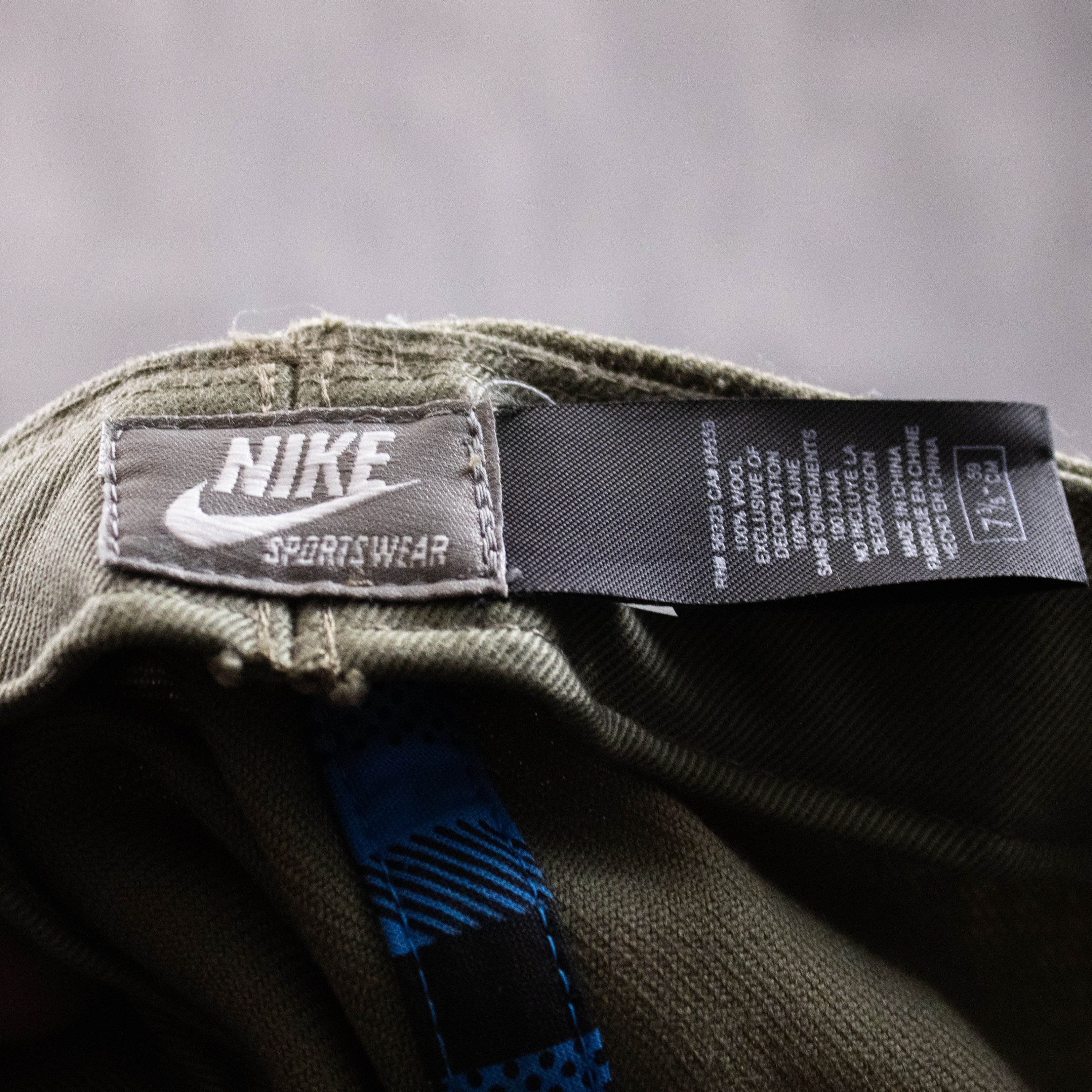 Nike × Travis Scott × Vintage Y2K 2000s Nike 6.0 Travis Scott Style 7 ⅜ Fitted Hat Size ONE SIZE - 3 Thumbnail