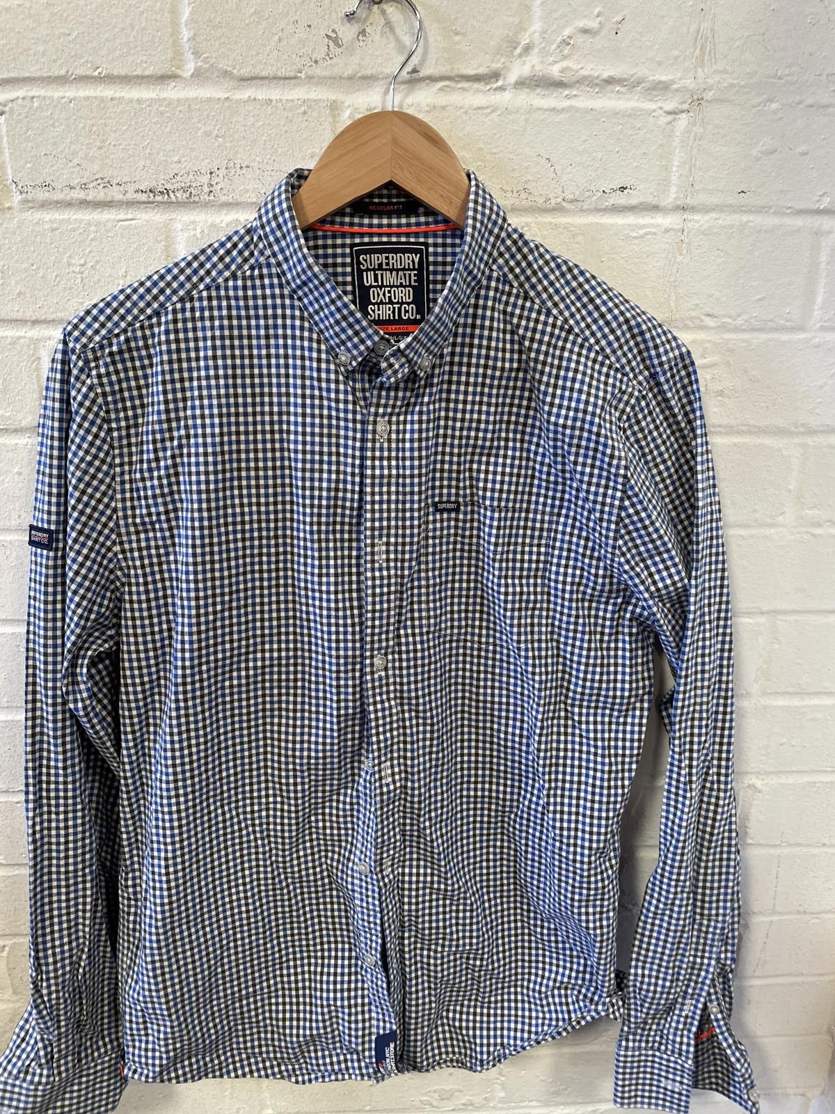 Superdry Superdry Ultimate Oxford Shirt - Men's Casual Shirt Size US L / EU 52-54 / 3 - 1 Thumbnail