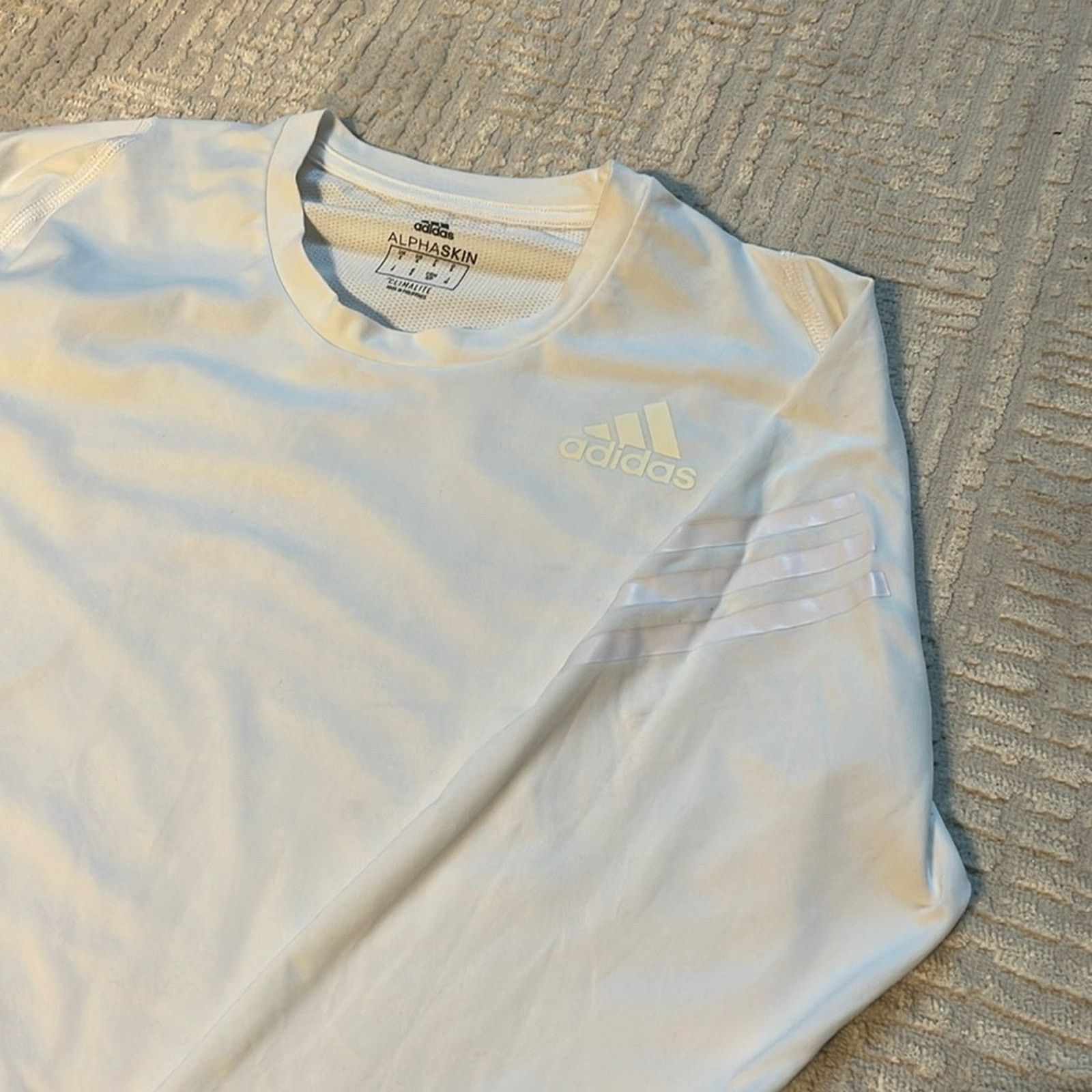 Adidas Adidas Men's Small Alphaskin Climalite Long Sleeve Shirt Size US S / EU 44-46 / 1 - 4 Thumbnail