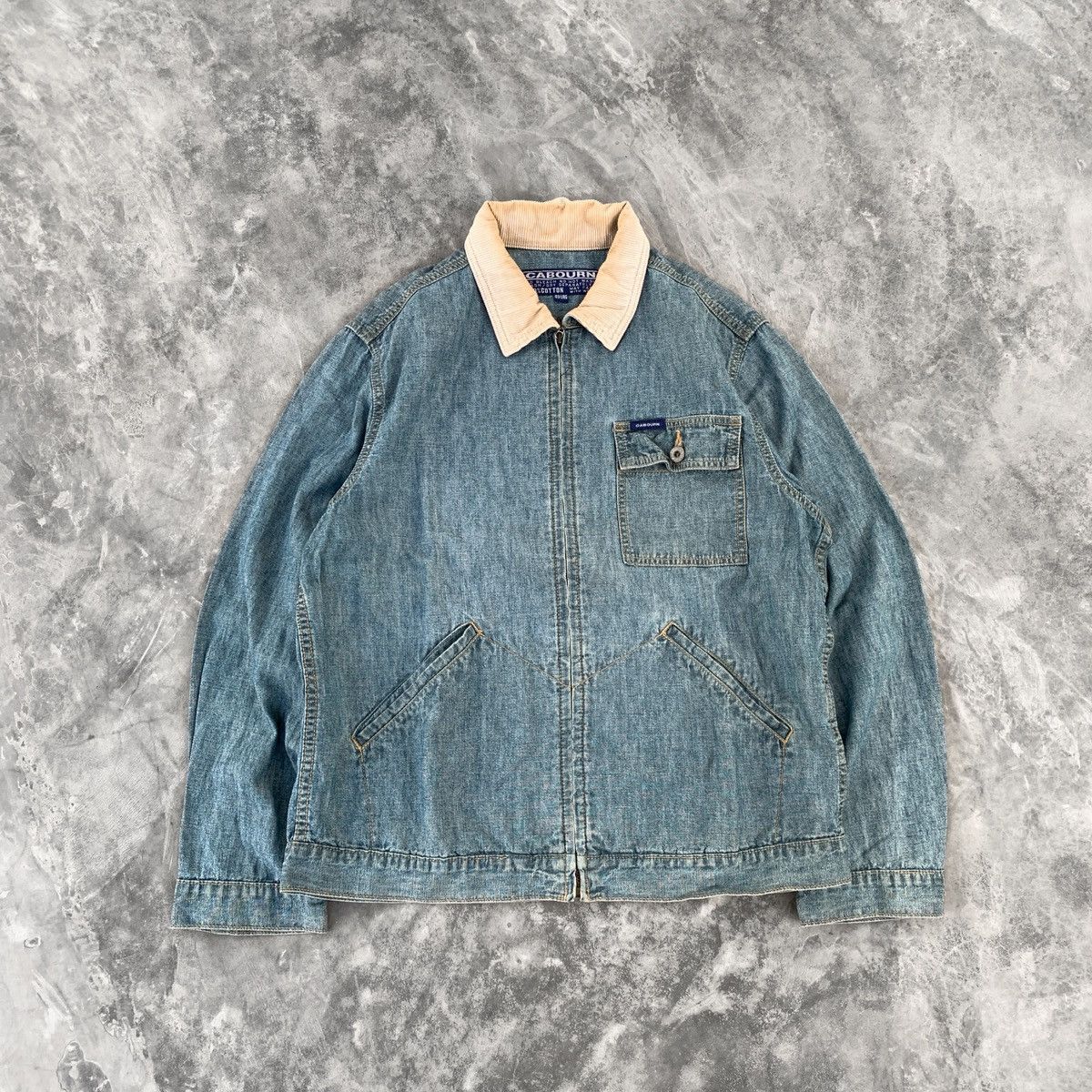 Nigel Cabourn Vintage Nigel Cabourn Denim Work Jacket Size US L / EU 52-54 / 3 - 1 Thumbnail