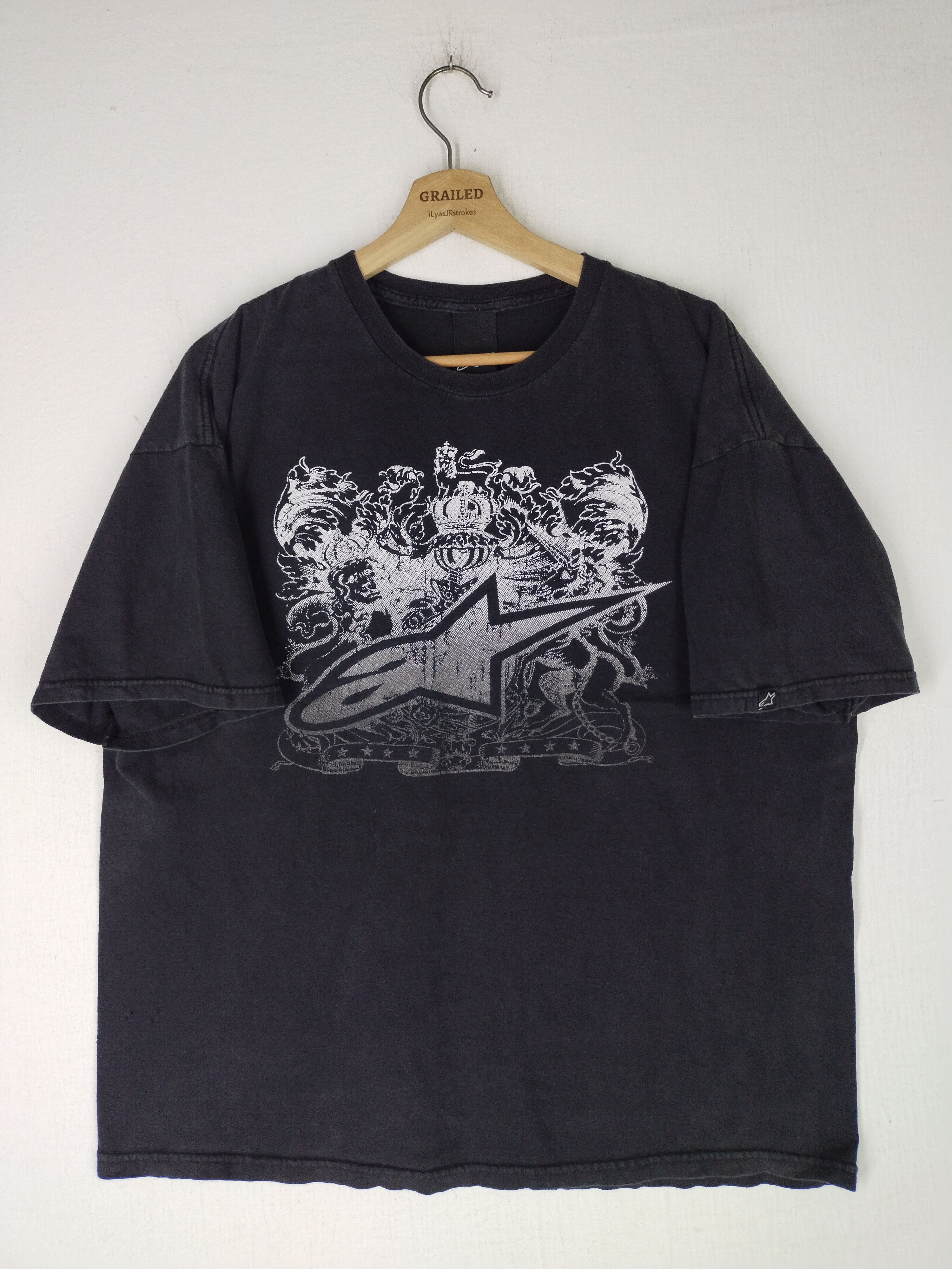 Alpinestars Vintage Alpinestars Shirt Tee Size US M / EU 48-50 / 2 - 2 Thumbnail