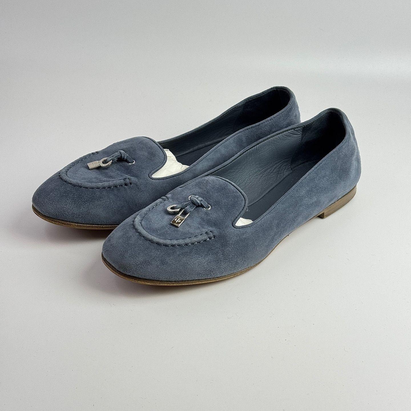 Loro Piana Loro Piana Suede Summer Walk Loafers Size 37.5 Size US 7.5 / IT 37.5 - 1 Thumbnail