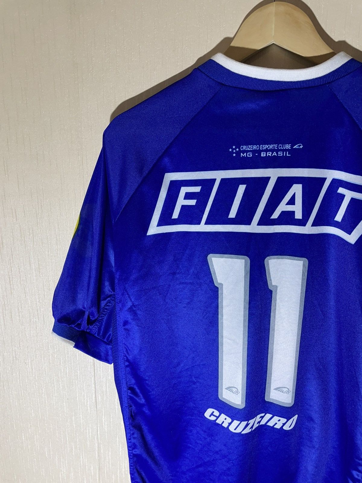 Vintage Cruzeiro Esporte Clube vintage soccer jersey 90s Size US L / EU 52-54 / 3 - 14 Thumbnail