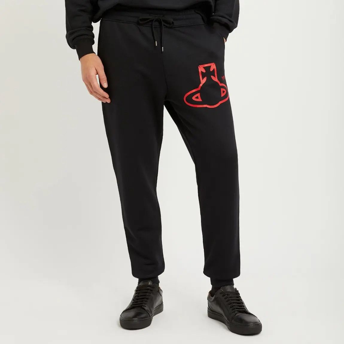 Vivienne Westwood o1y0525 Logo Jogger & Sweatpant in Black Size US 38 / EU 54 - 2 Thumbnail