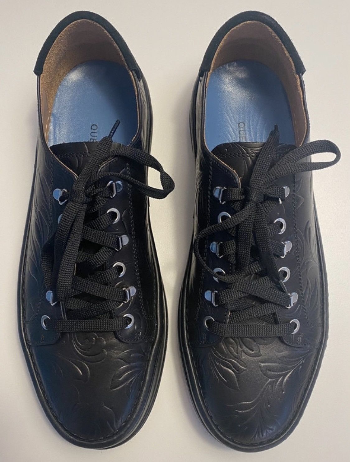 Quercioli Black sneakers for man Size US 7 / EU 40 - 3 Thumbnail
