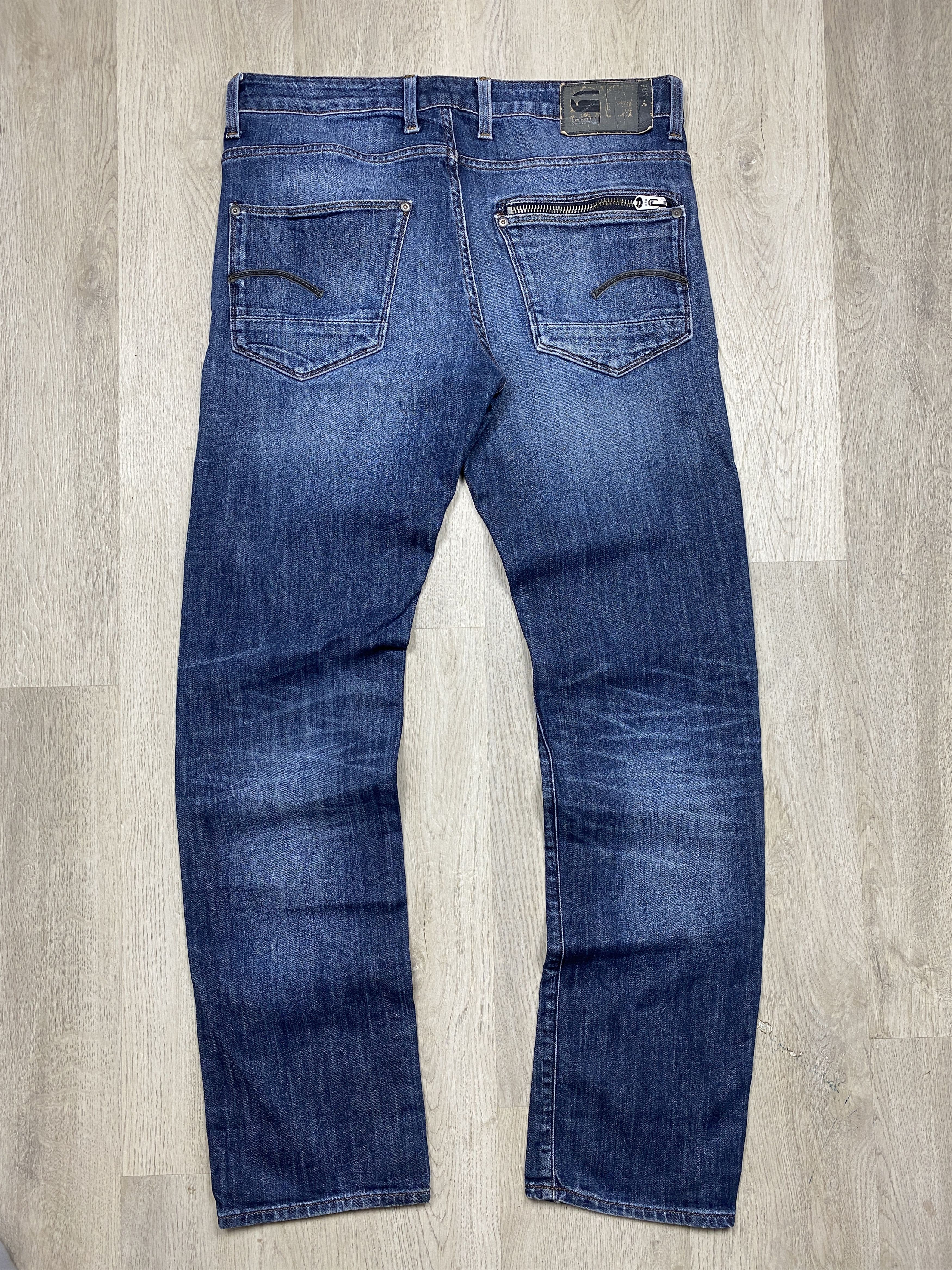 G-Star G Star Raw Vintage Mens Attacc Straight Denim Pants Jeans Size US 34 / EU 50 - 5 Thumbnail