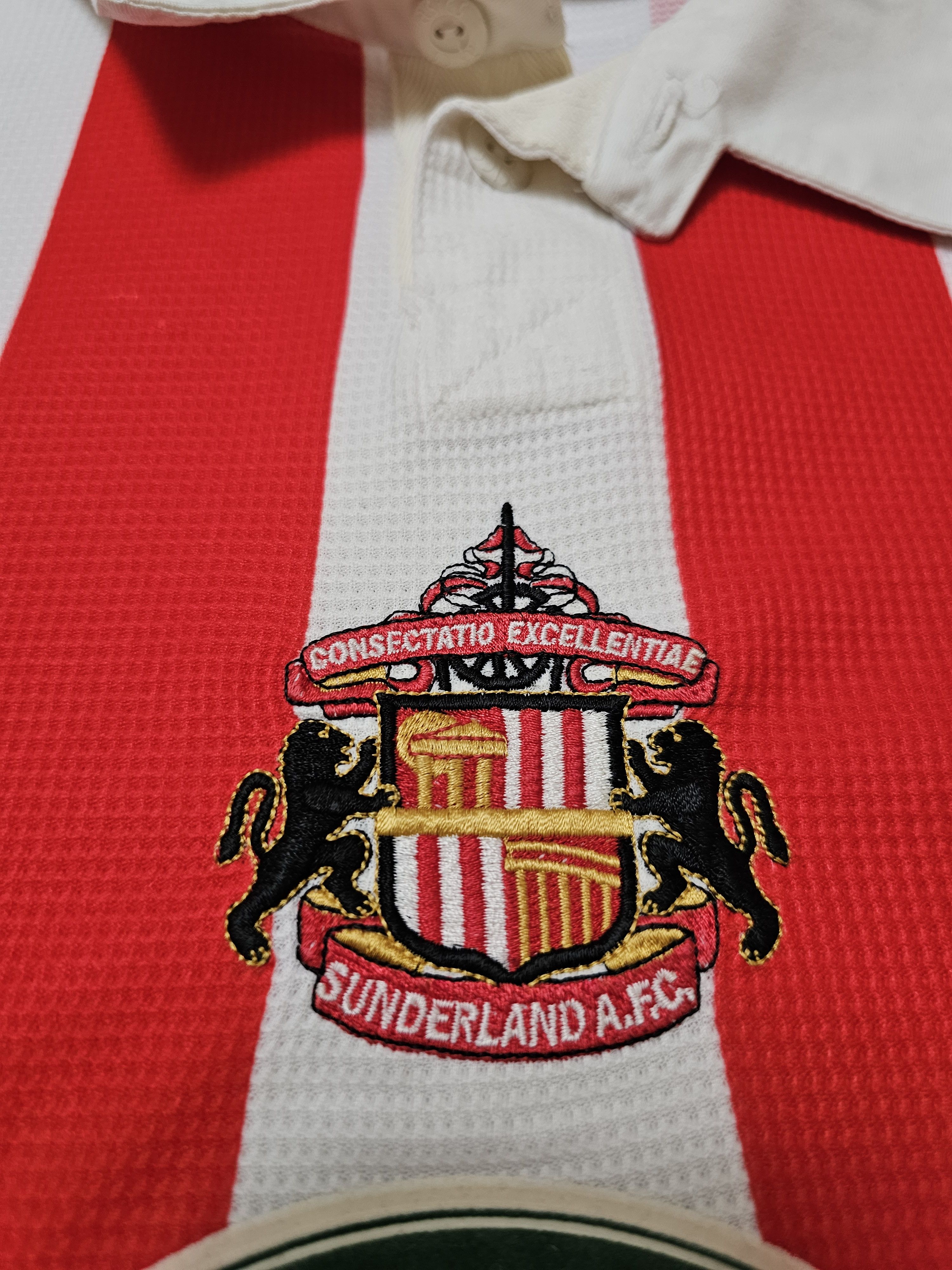 All Sport × Asics × Vintage SUNDERLAND 1997 1999 HOME FOOTBALL SHIRT SOCCER JERSEY Size US L / EU 52-54 / 3 - 5 Thumbnail