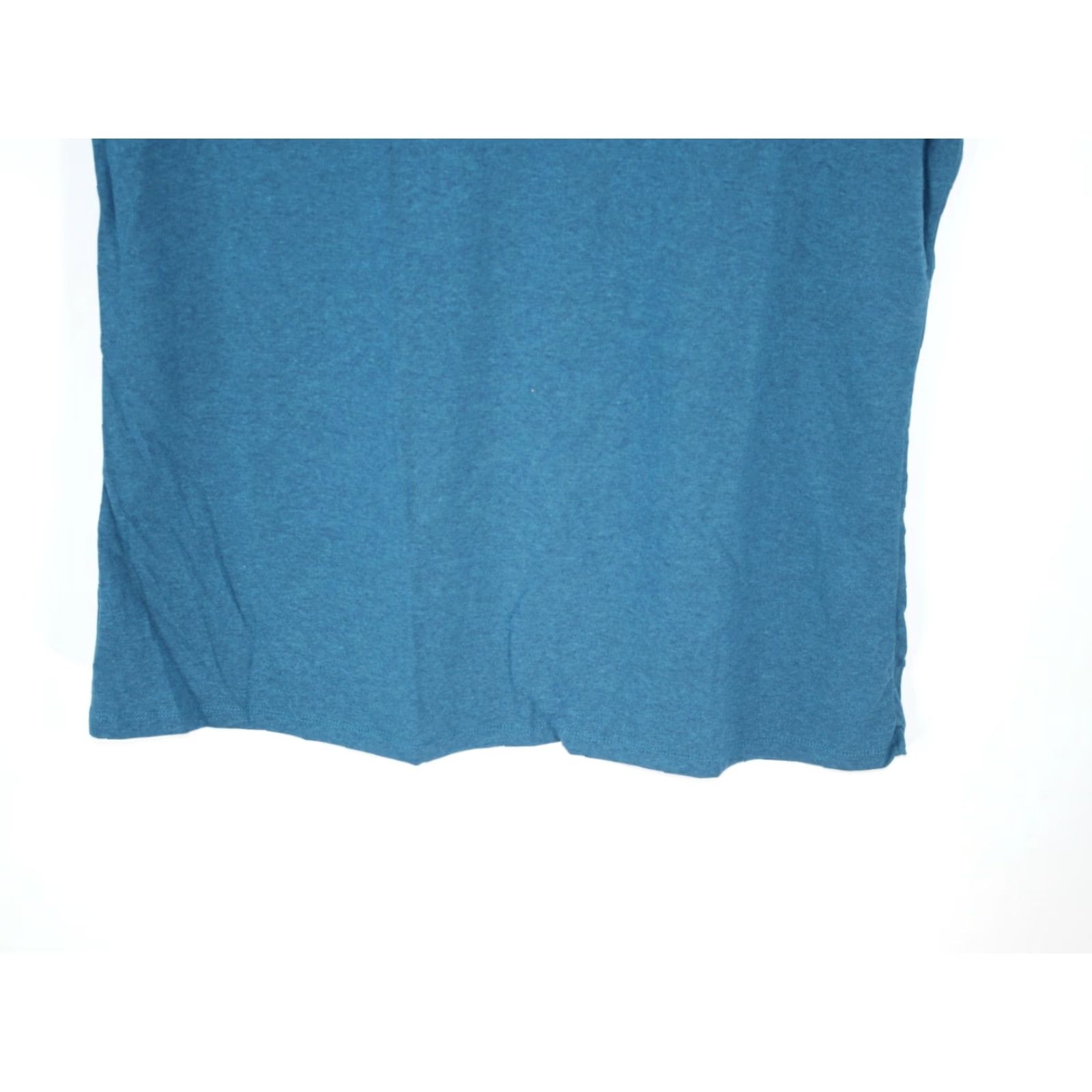 Jerzees Jerzees Women Shirt 3XL Blue V-Neck Short Sleeves Casual T Shirt Womens Size XXL / US 16-18 / IT 52-54 - 5 Thumbnail