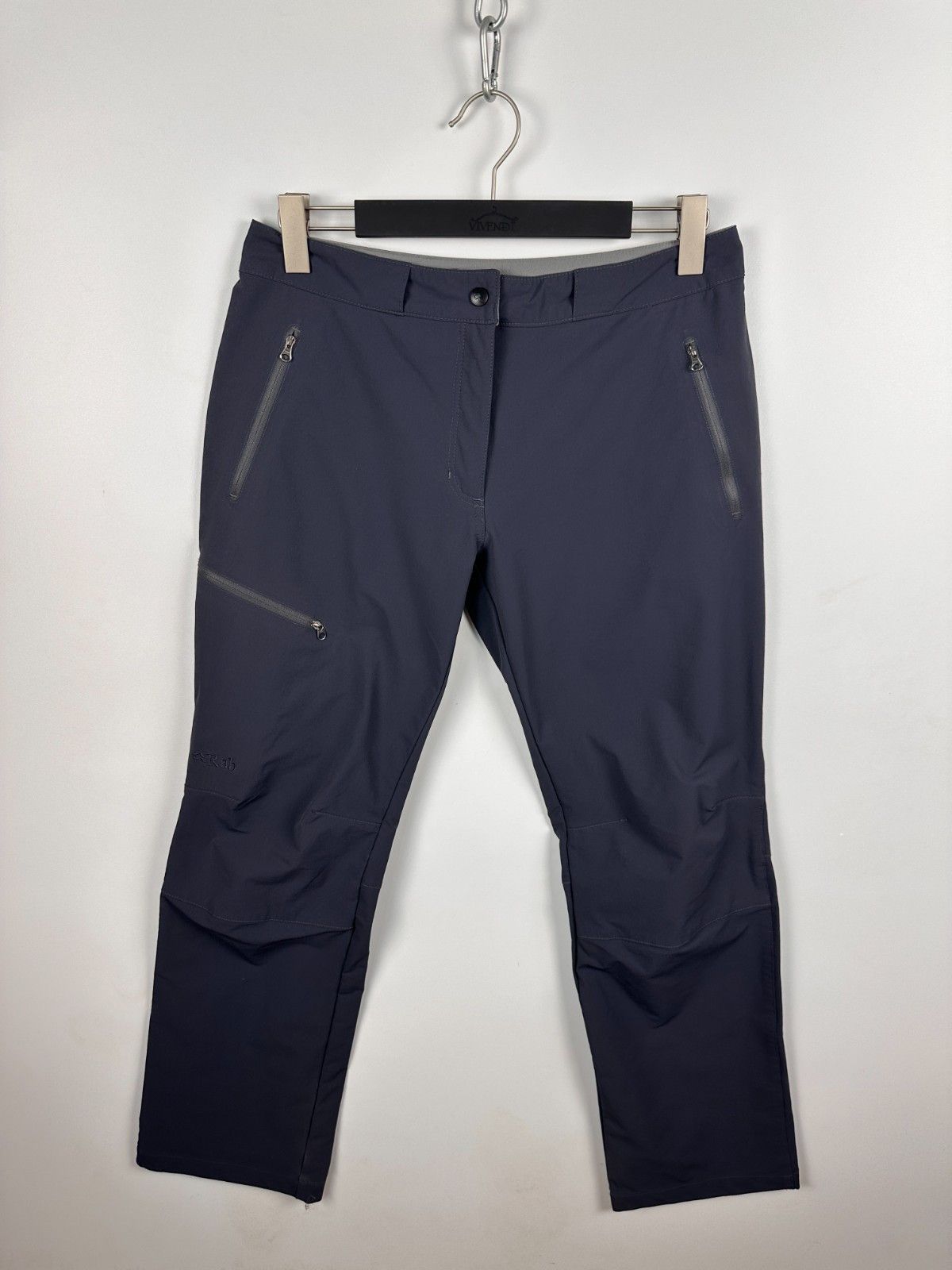 Rab RAB Women's Vector Pants Grey Hiking Trousers Size EU40 USM Size 27" / US 4 / IT 40 - 1 Thumbnail