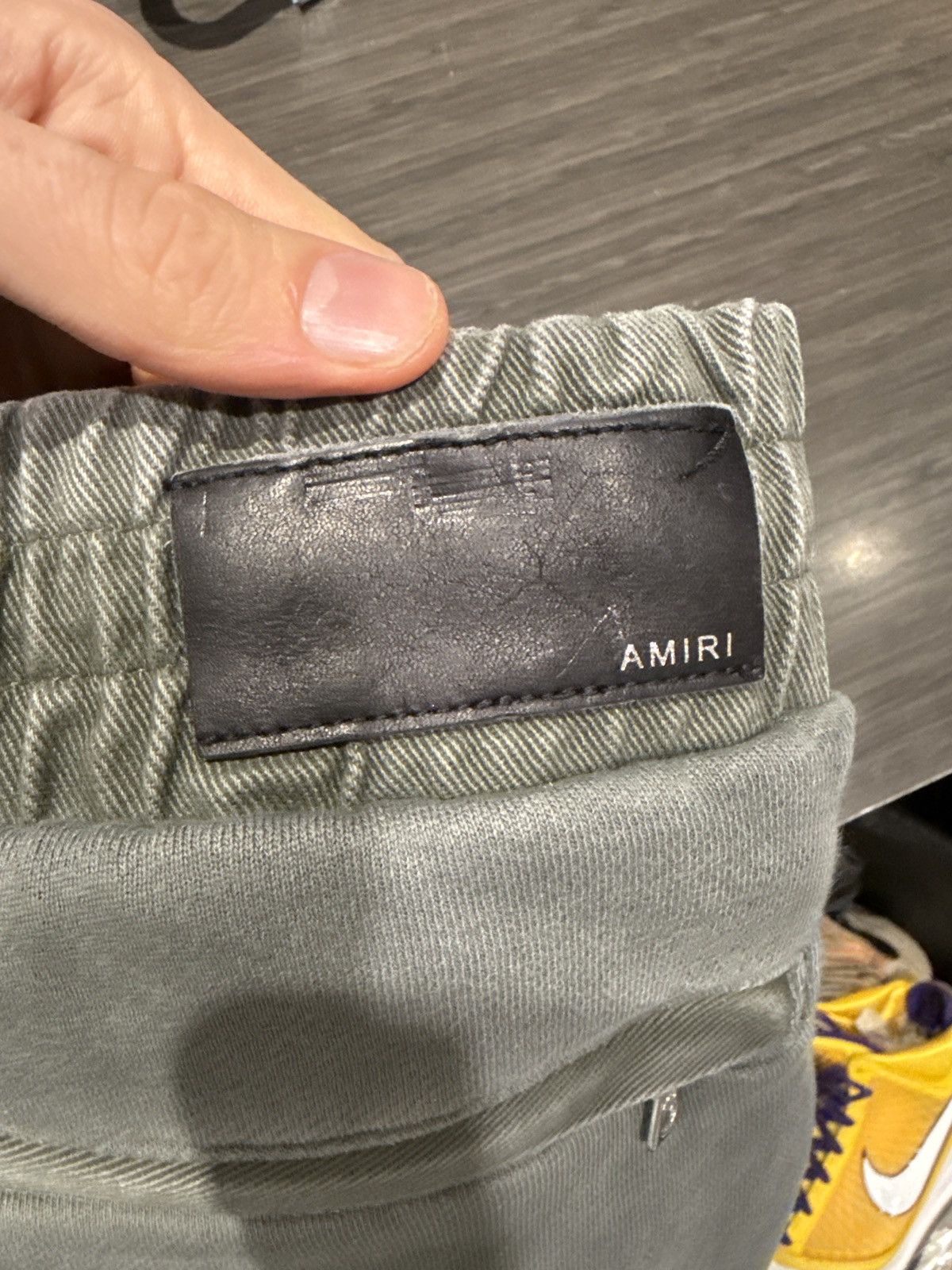 Amiri Amiri Green Joggers Size Medium Size US 33 - 4 Thumbnail