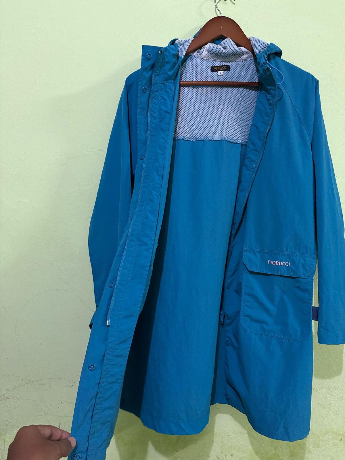 Fiorucci Fiorucci Parka Jacket Design with Hoodie Nice Design Size US L / EU 52-54 / 3 - 4 Thumbnail