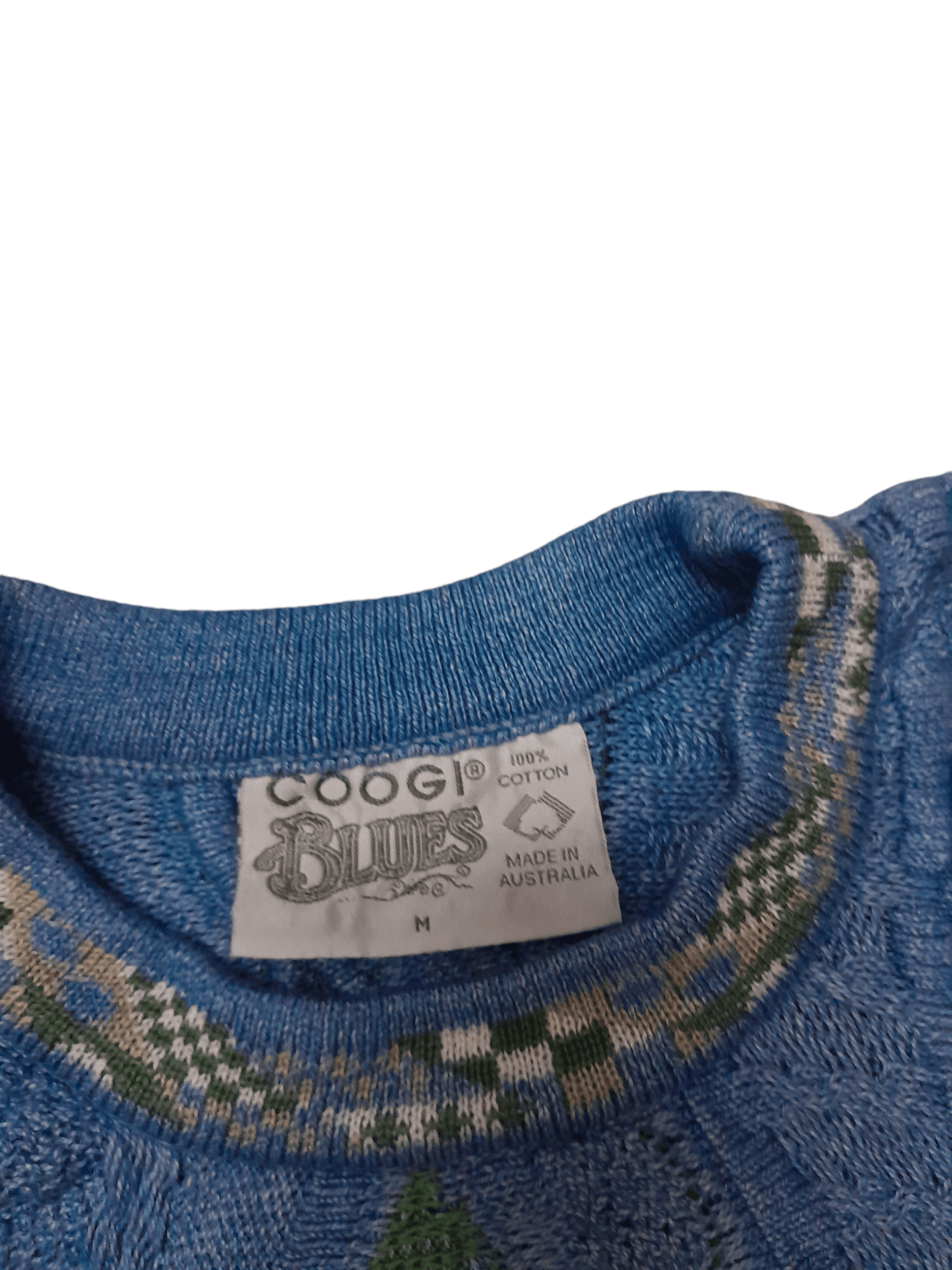 Other Coogi Indigo Knitwear Australia (F364) Size US M / EU 48-50 / 2 - 3 Thumbnail