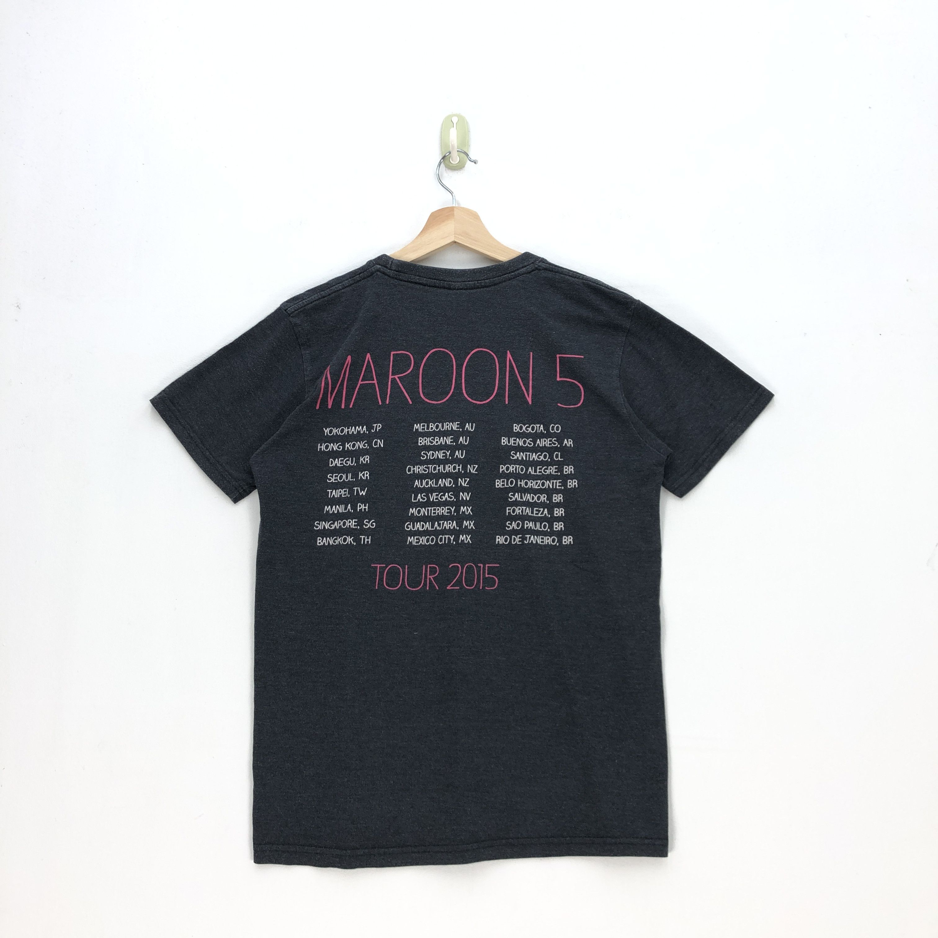 Band Tees Vintage Y2K Maroon 5 T Shirt Maroon 5 Tour Band Crewneck Tee Size US M / EU 48-50 / 2 - 2 Thumbnail